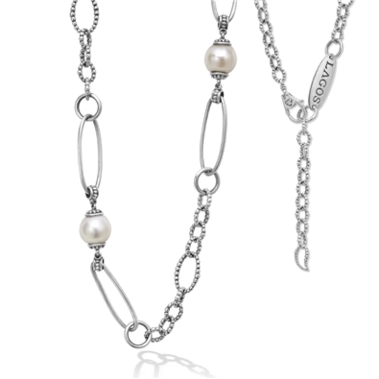 PEARL LINK NECKLACE