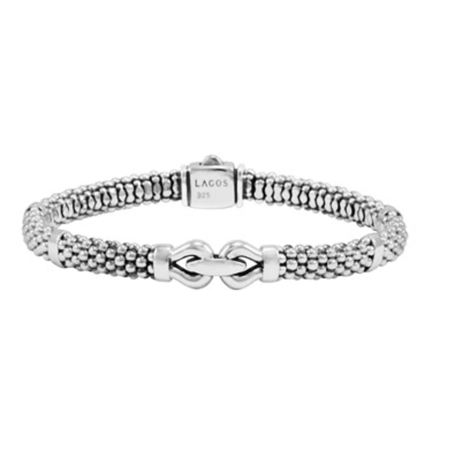 DERBY CAVIAR BEADED BRACELET, 6 MM
