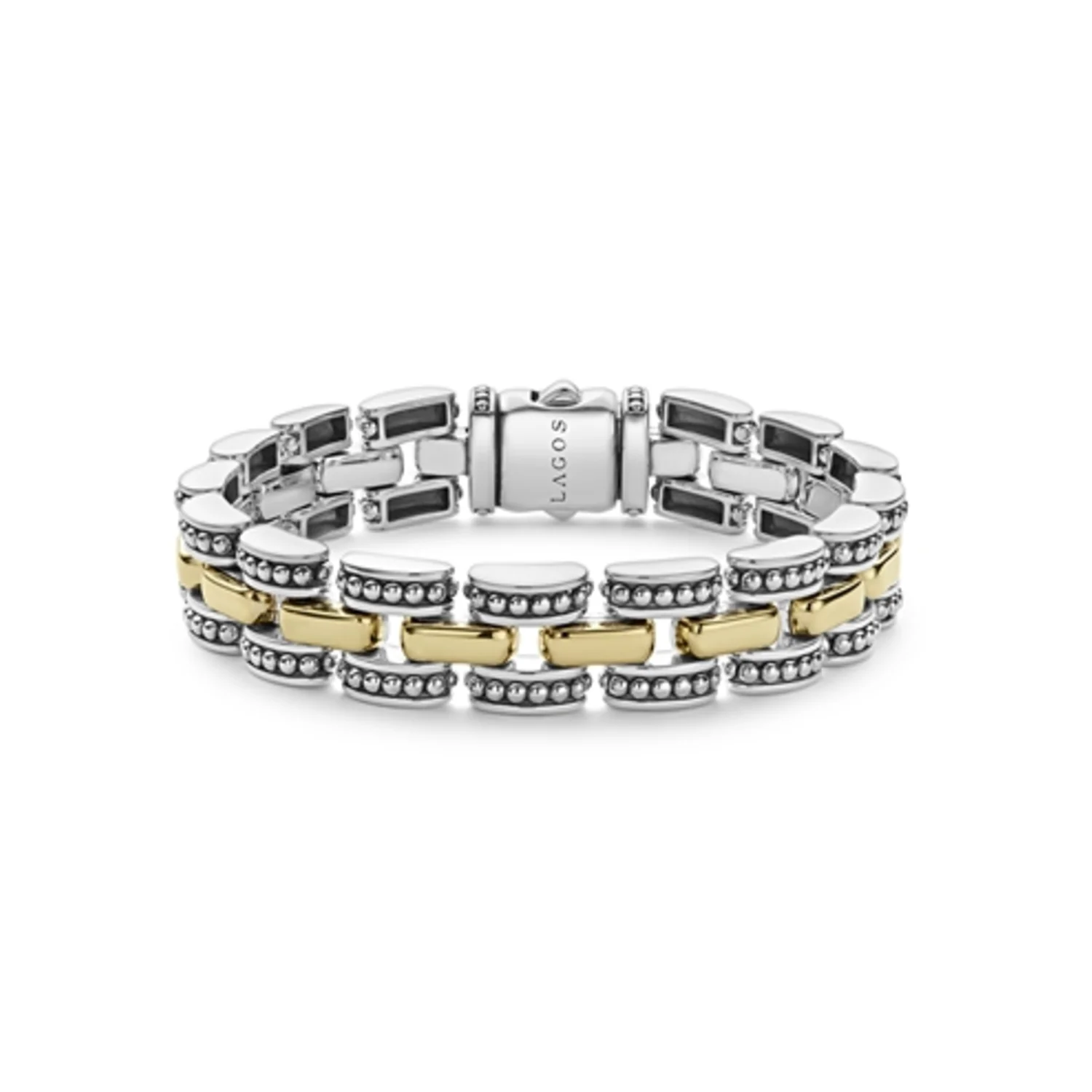 CAVIAR LINK BRACELET, 7.25"