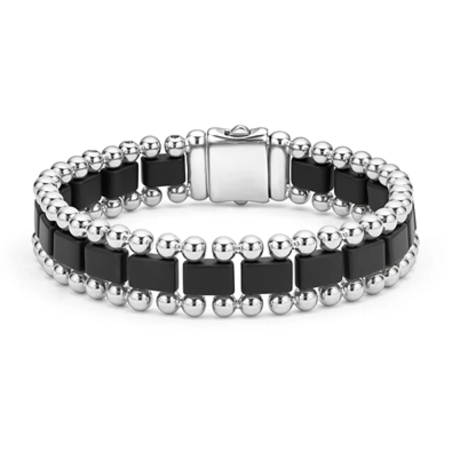 MEN'S CERAMIC LINK BRACELET