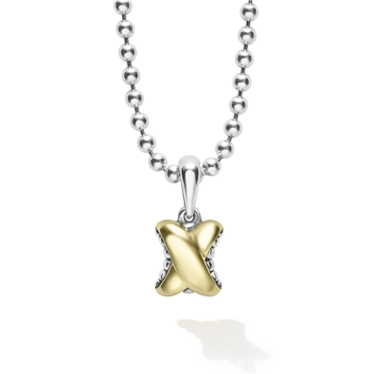 X PENDANT NECKLACE, 18"