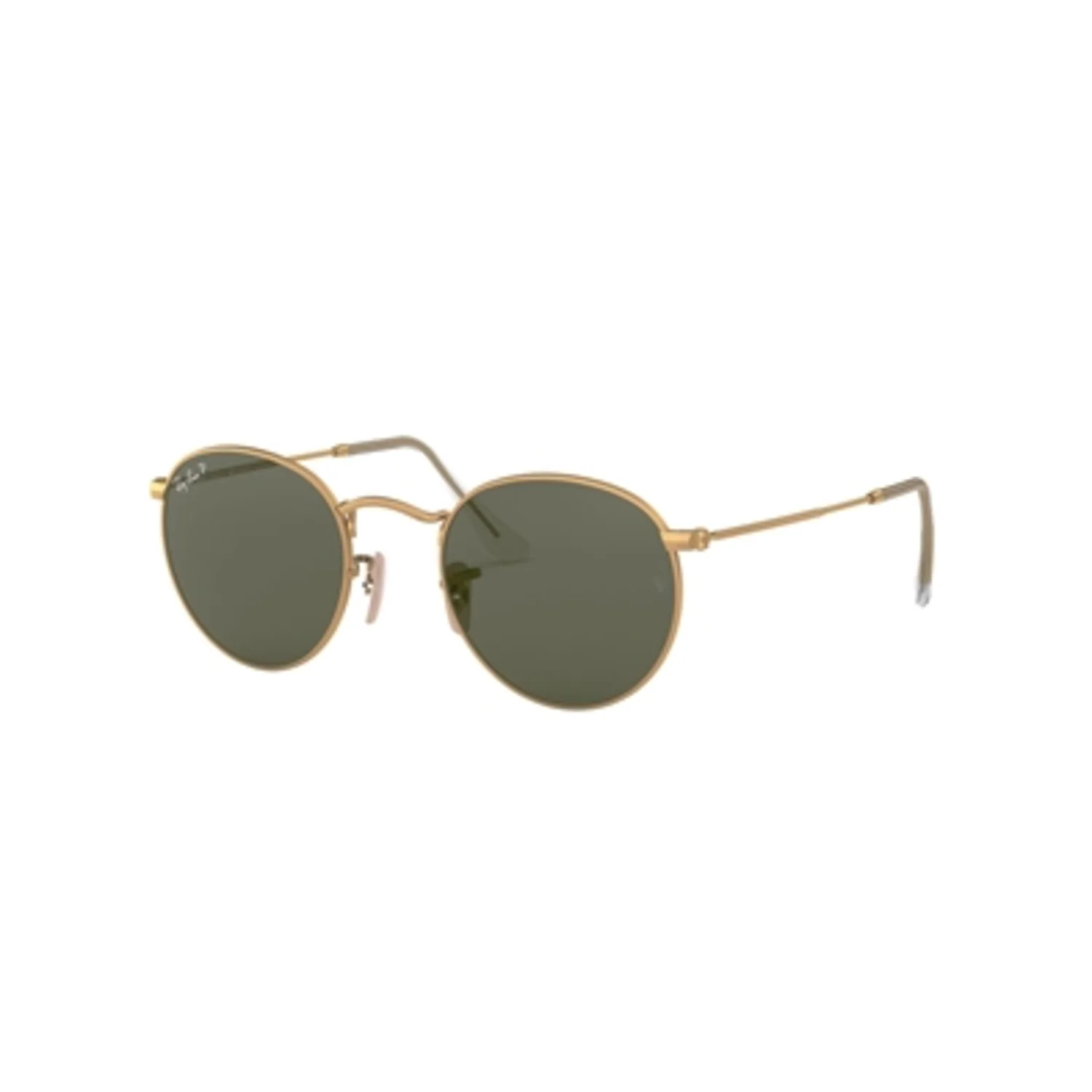 ROUND METAL MEN'S SUNGLASSES POLARIZED, 50