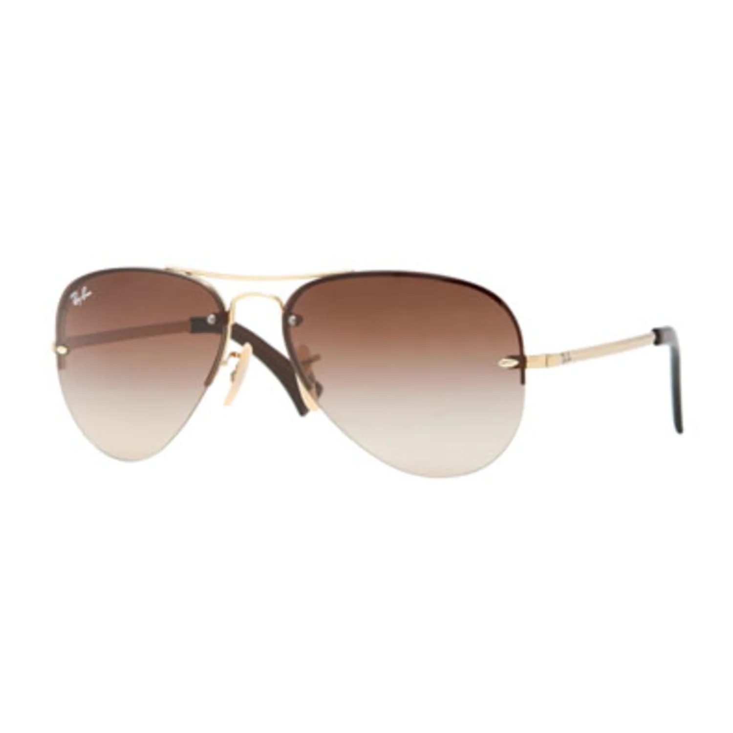 RIMLESS AVIATOR MENS NONPOLAR SUNGLASSES, 59 - Image 2