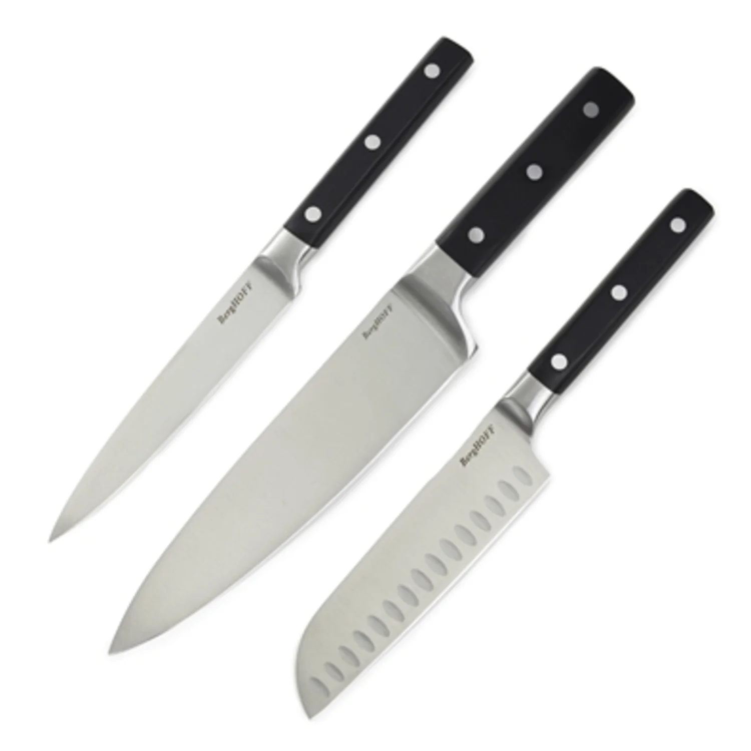 DINA GENE TRIPLE RIVETED CUTLERY SET, 3 PIECES
