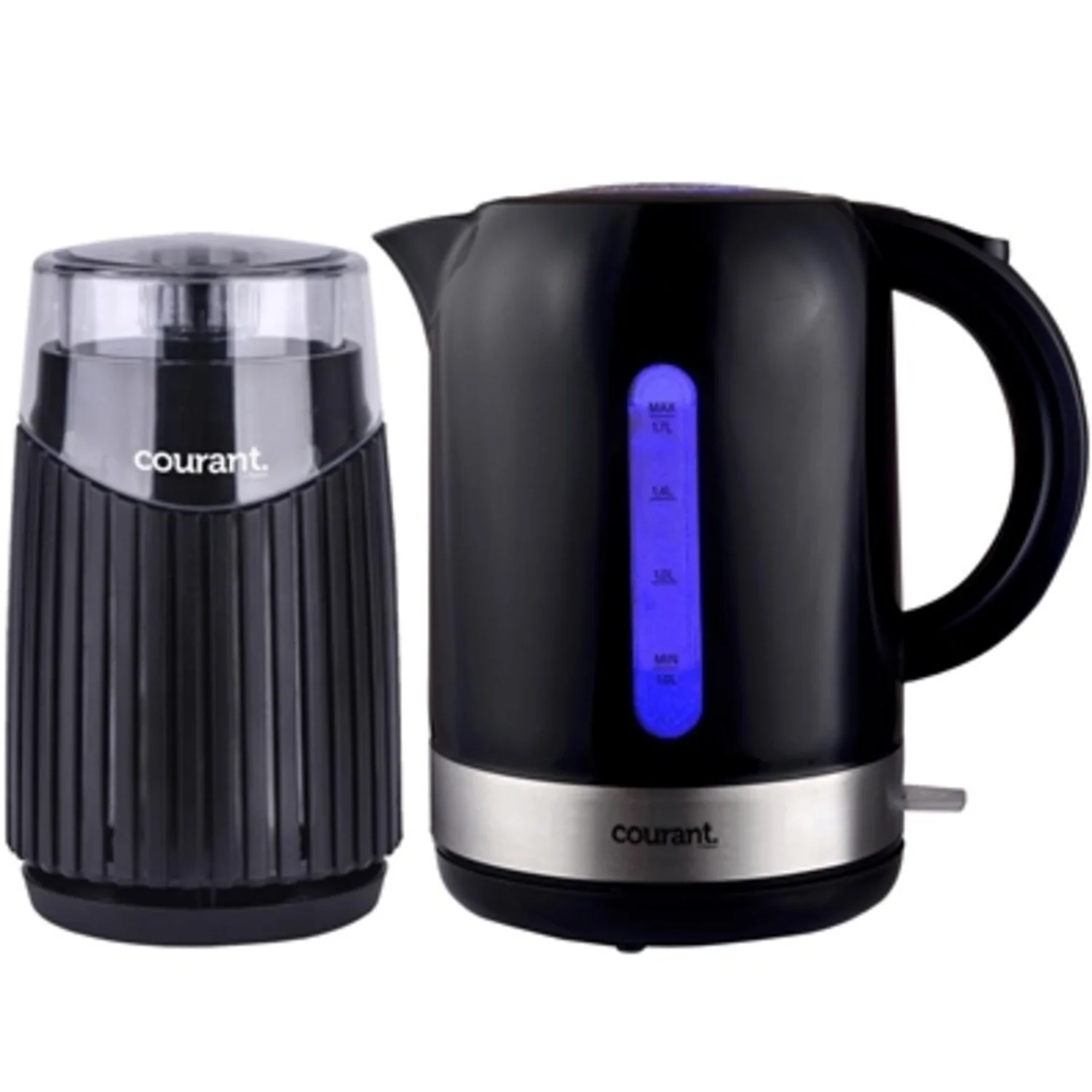 COURANT 1.7L ELECTRIC KETTLE + GRINDER
