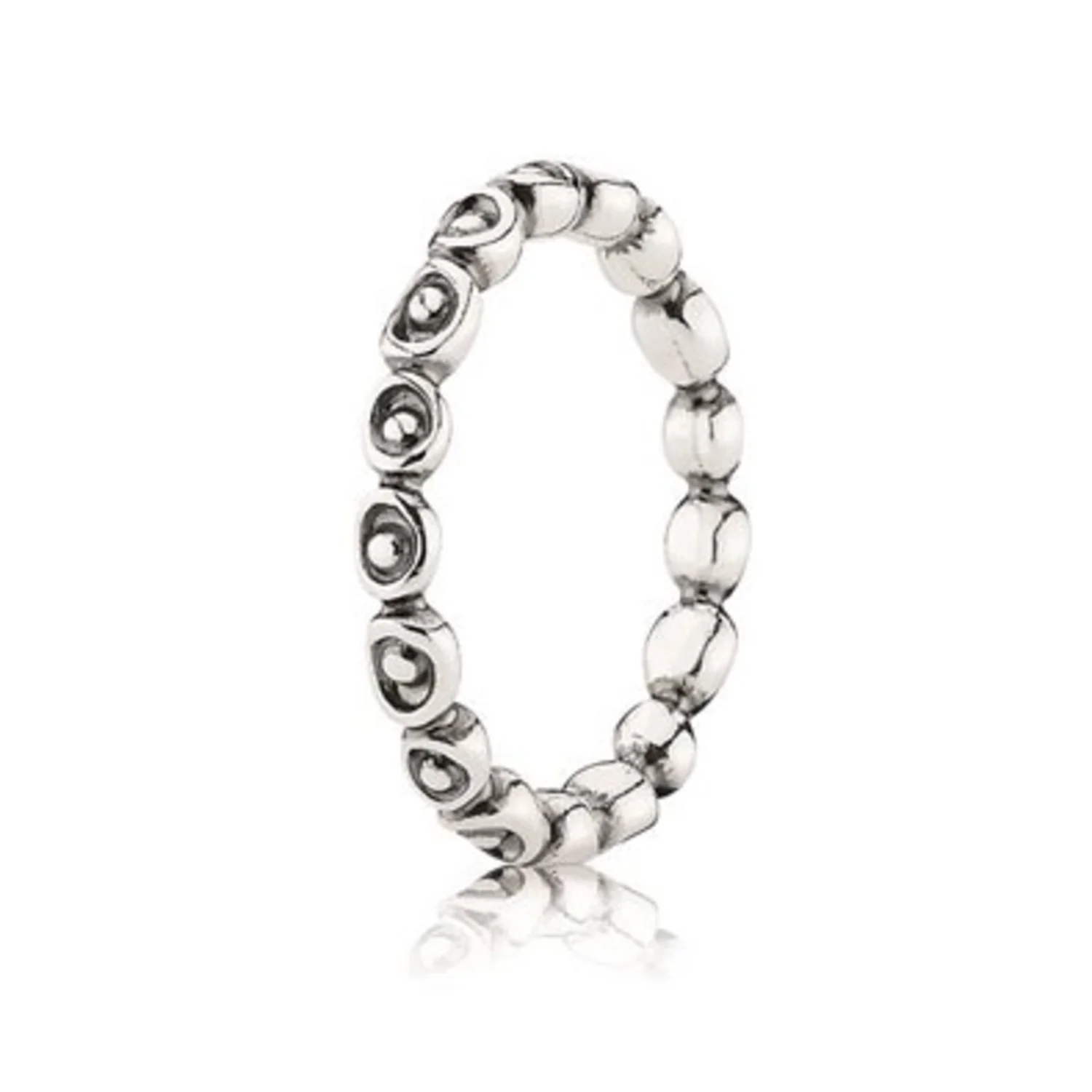 SILVER CELEBRATION RING, 7