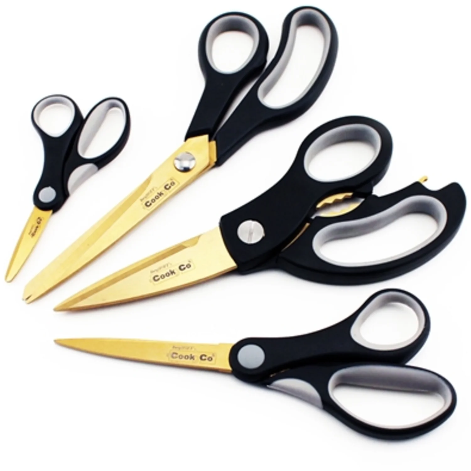 STUDIO 4PC GOLD SERIES SCISSOR SET