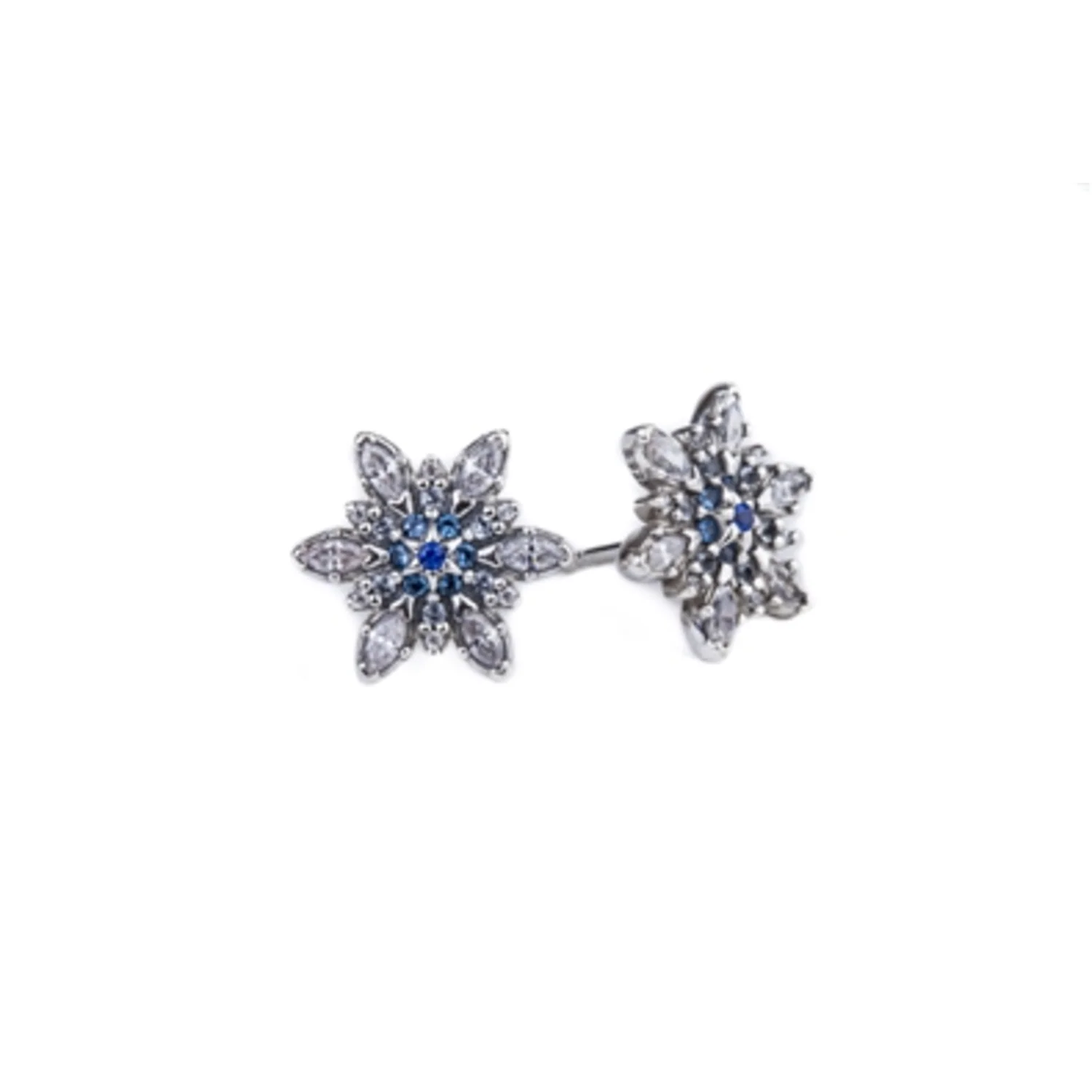 CRYSTALIZED SNOWFLAKE EARRINGS