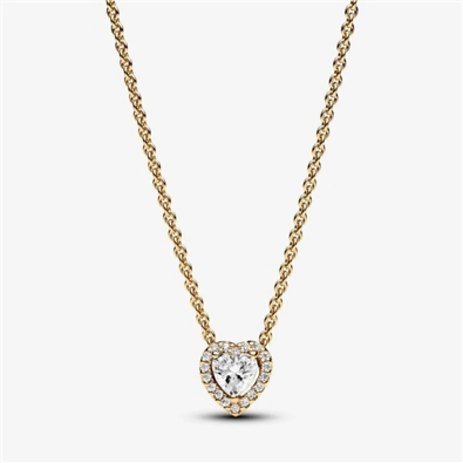 SPARKLING HEART COLLIER NECKLACE