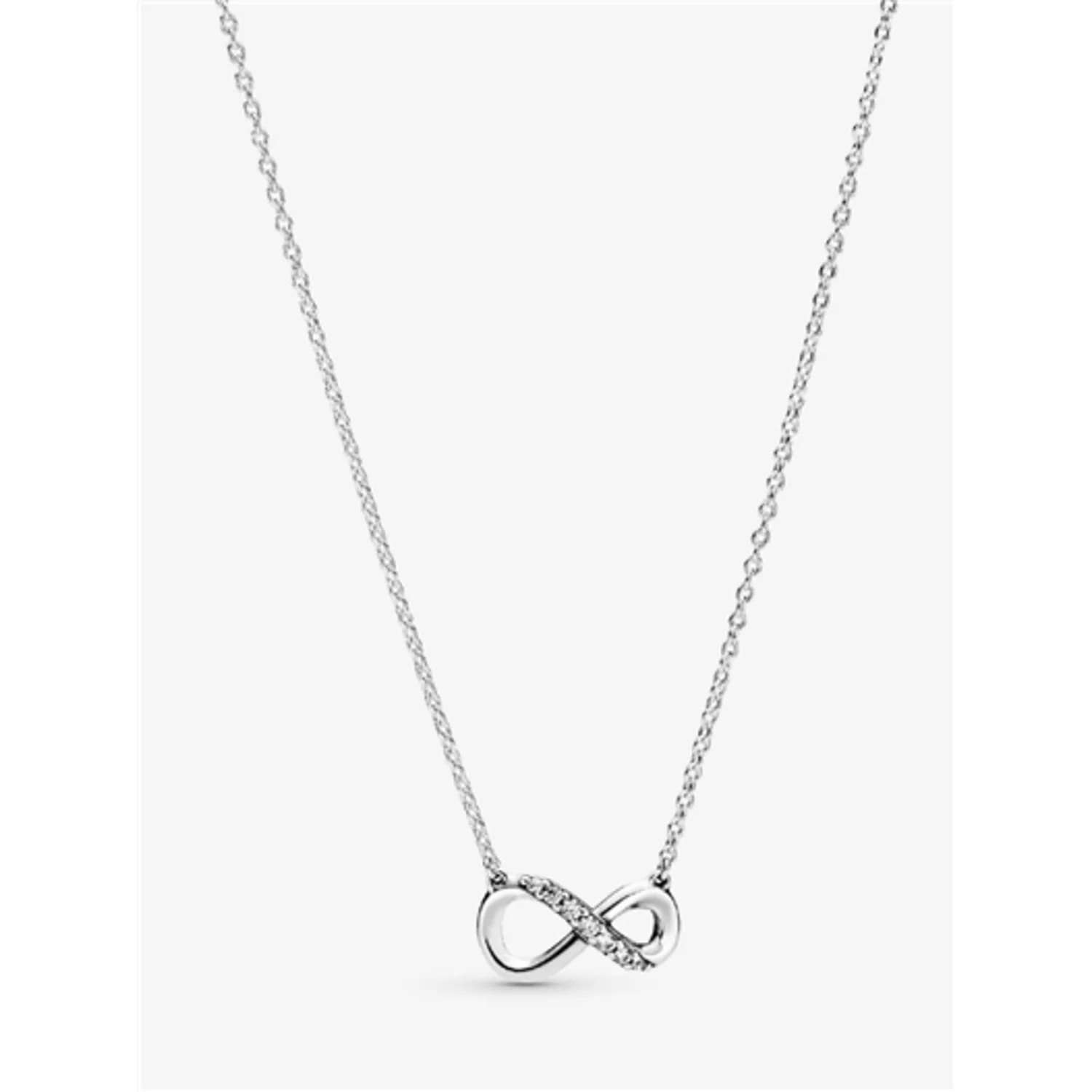 SPARKLING INFINITY COLLIER NECKLACE, 19.7