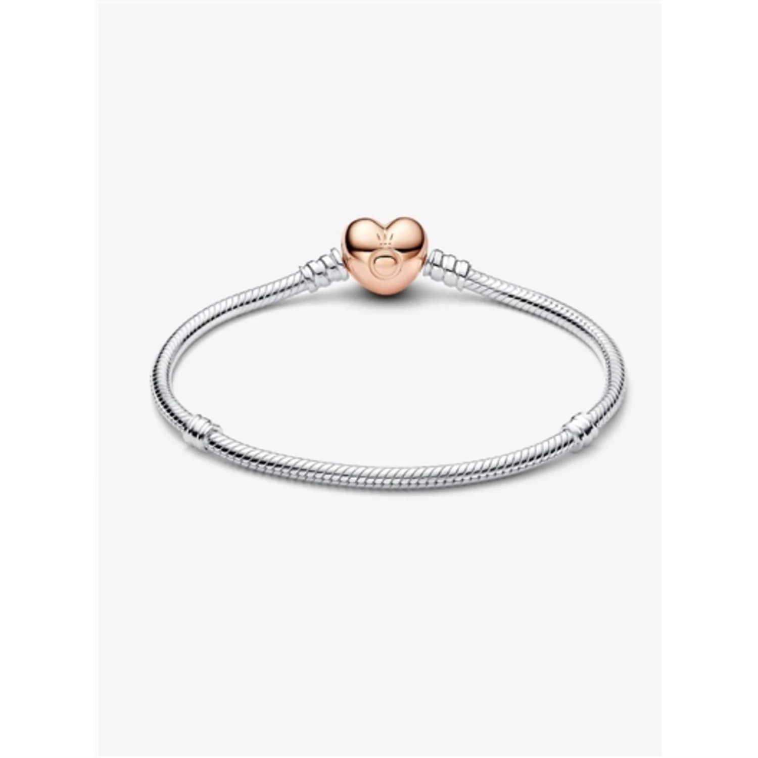 PANDORA MOMENTS HEART CLASP BRACELET, 7.5"