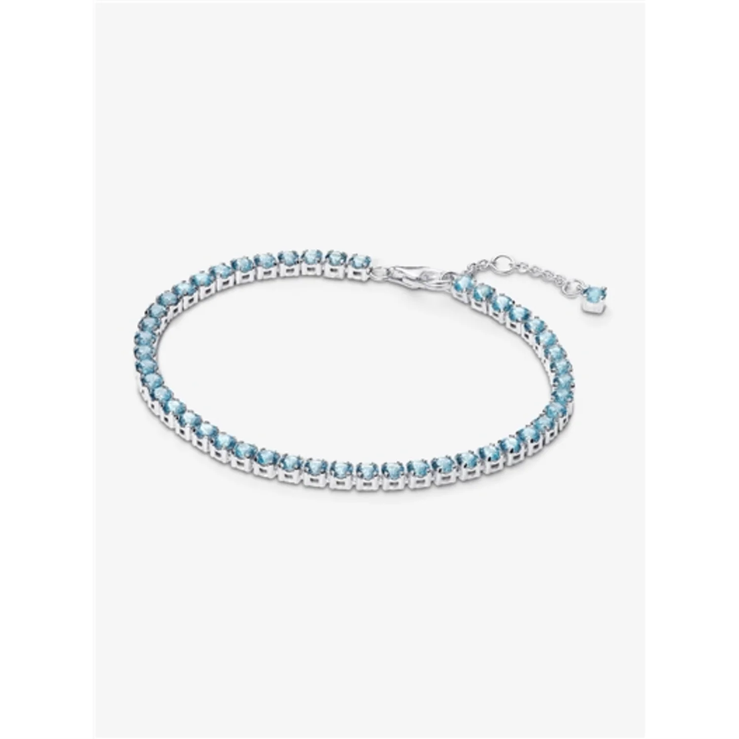 SPARKLING TENNIS BRACELET, 7.9"