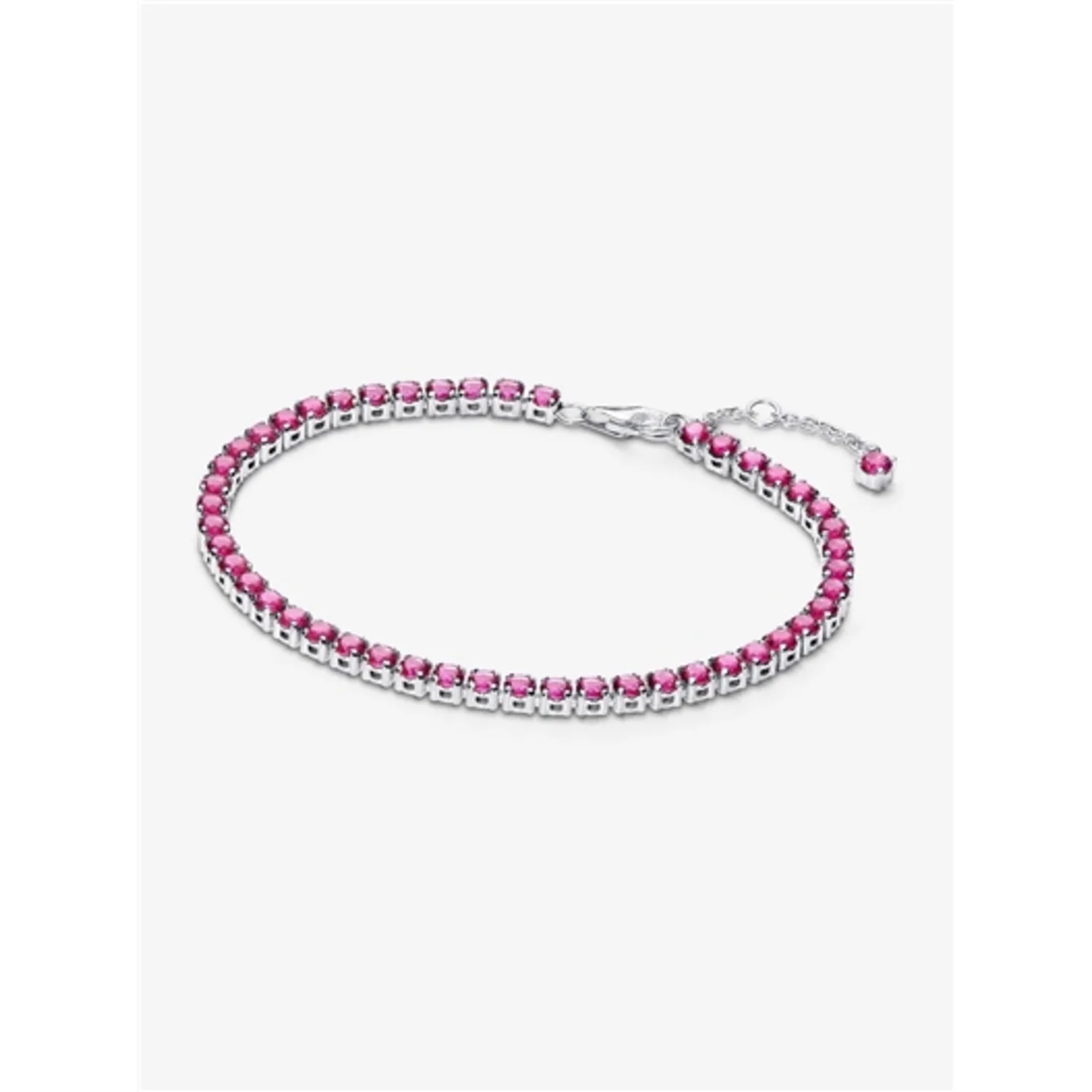 SPARKLING TENNIS BRACELET, 7.9"