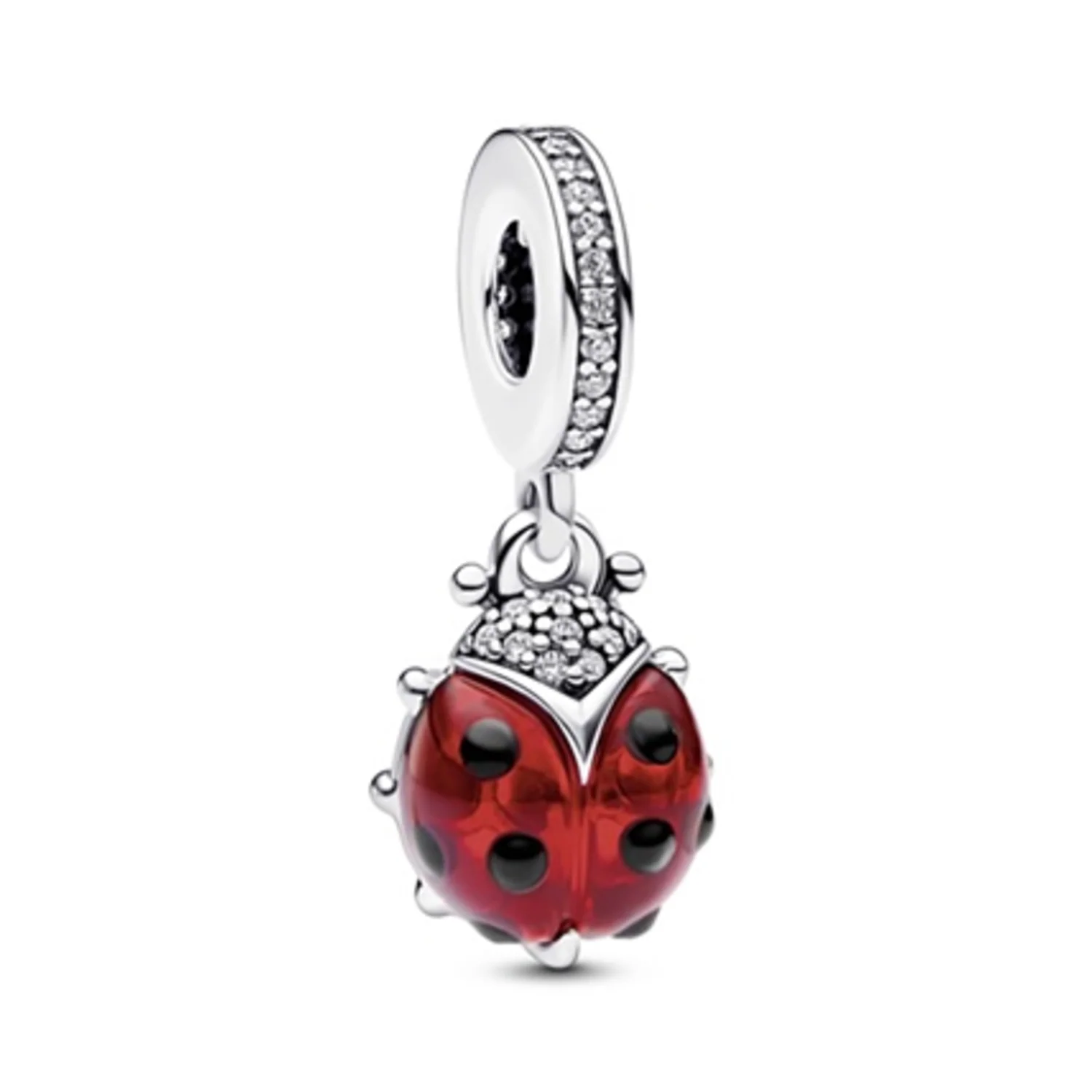 RED LADYBIRD DANGLE CHARM