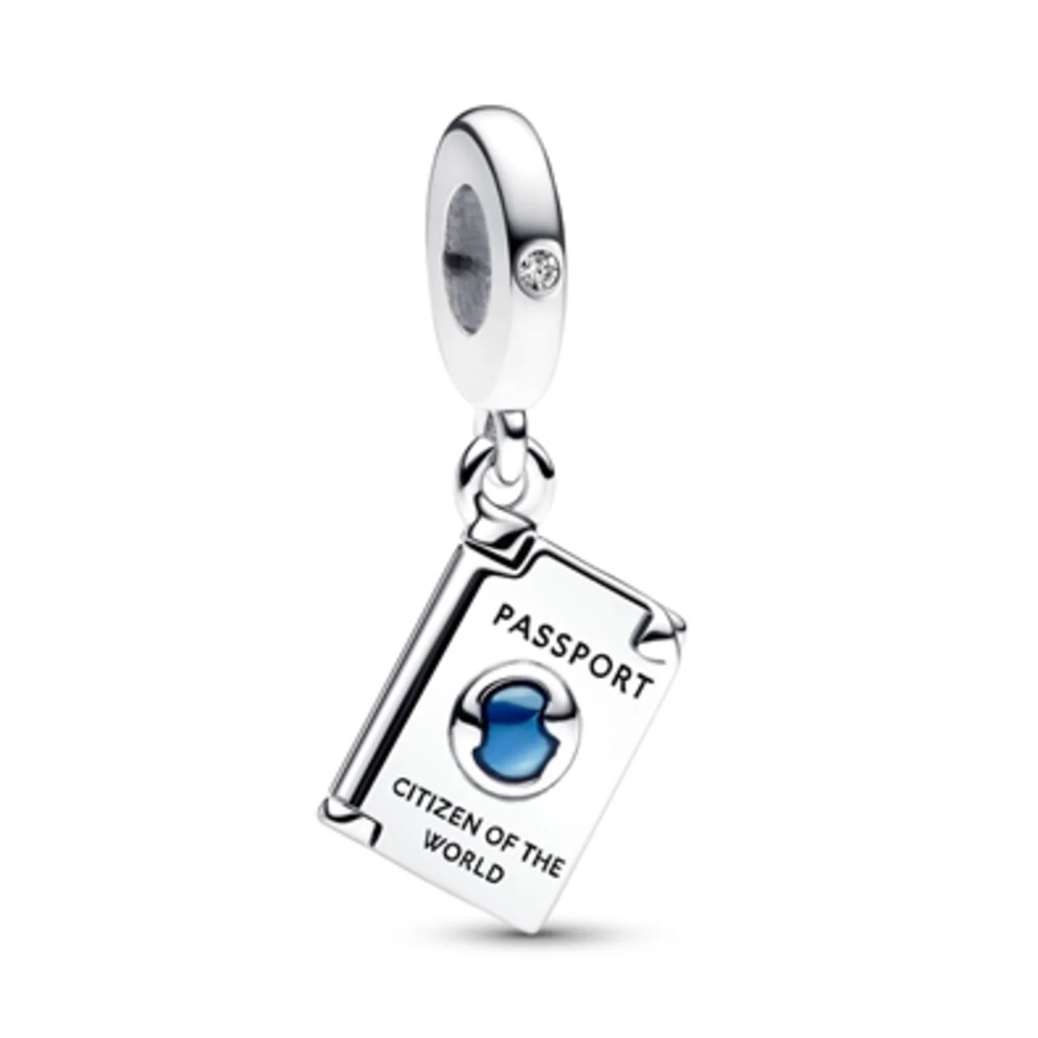 OPENABLE PASSPORT DANGLE CHARM
