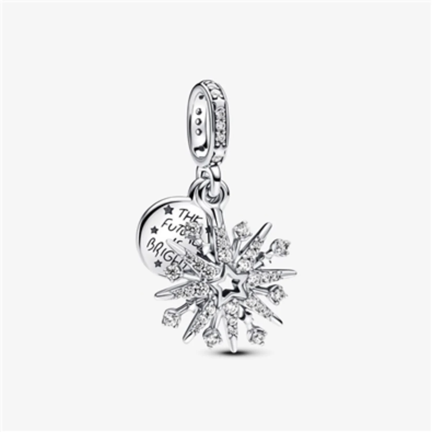 SPARKLING FIREWORK DOUBLE DANGLE CHARM