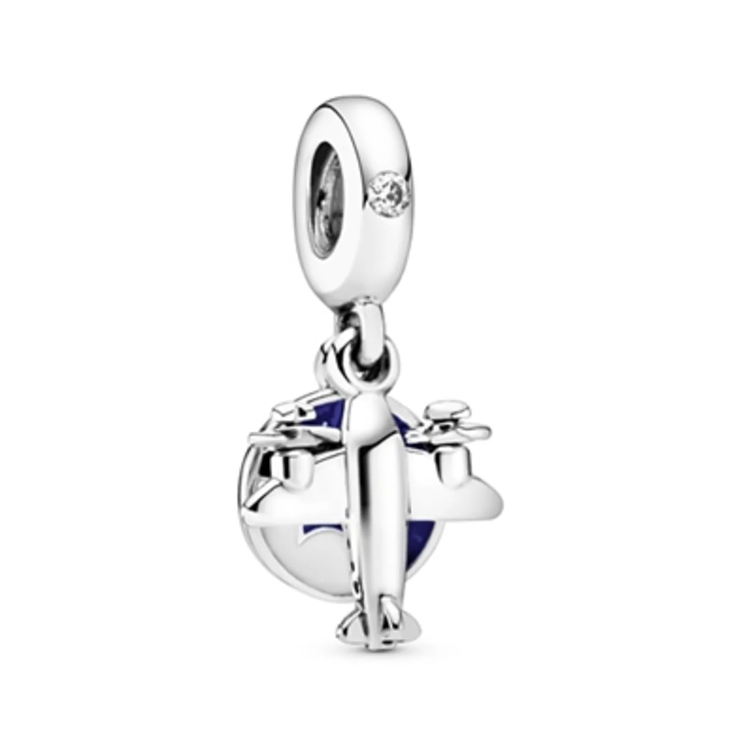 PROPELLER PLANE DANGLE CHARM