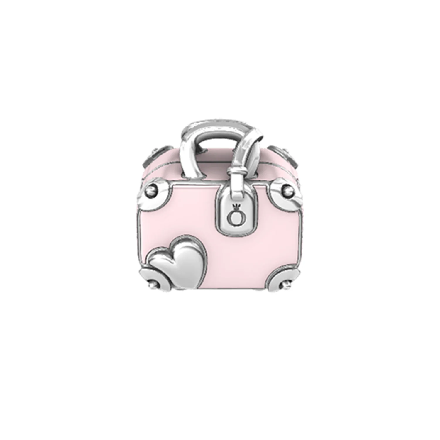 PINK TRAVEL BAG CHARM