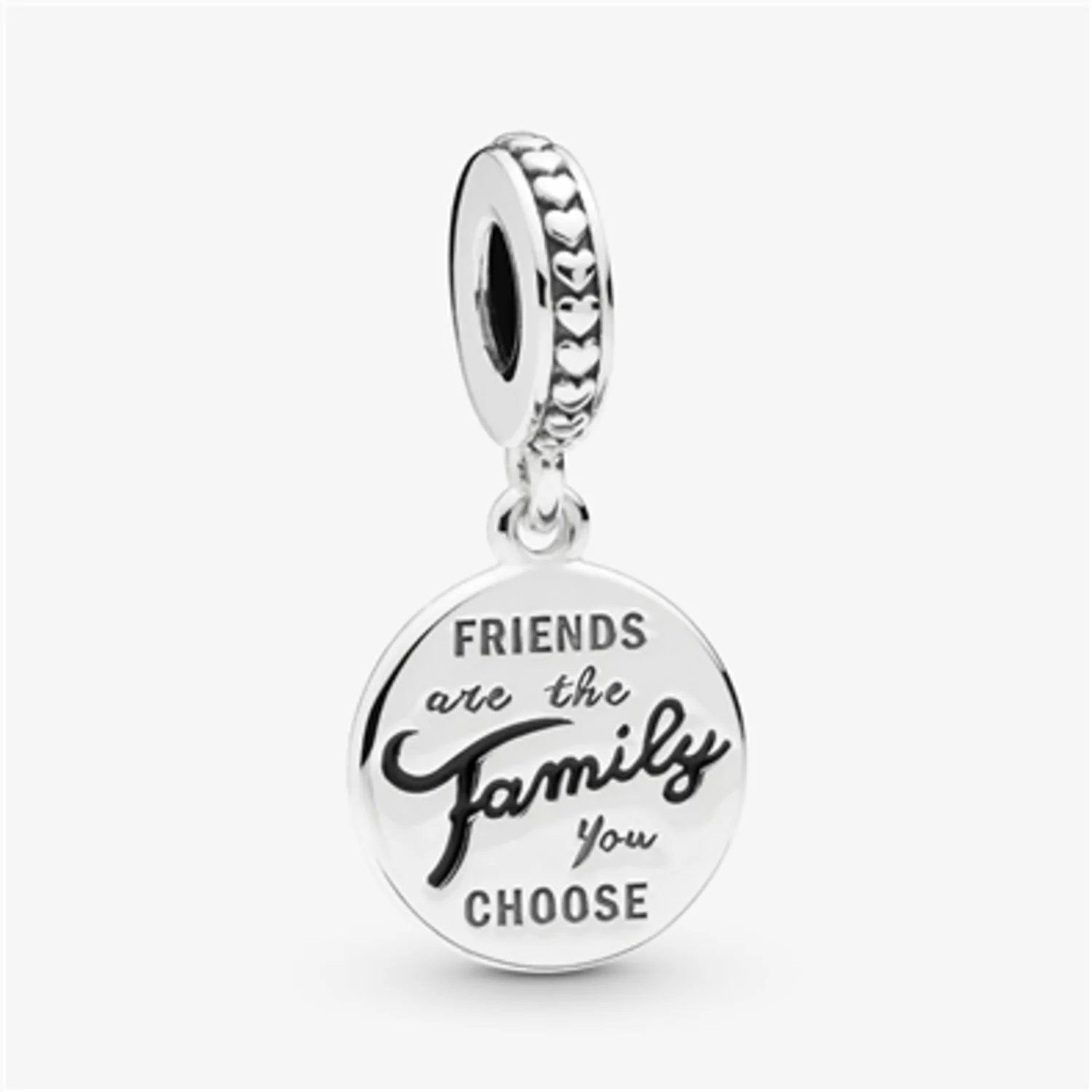 FRIENDS ARE FAMILY DANGLE CHARM