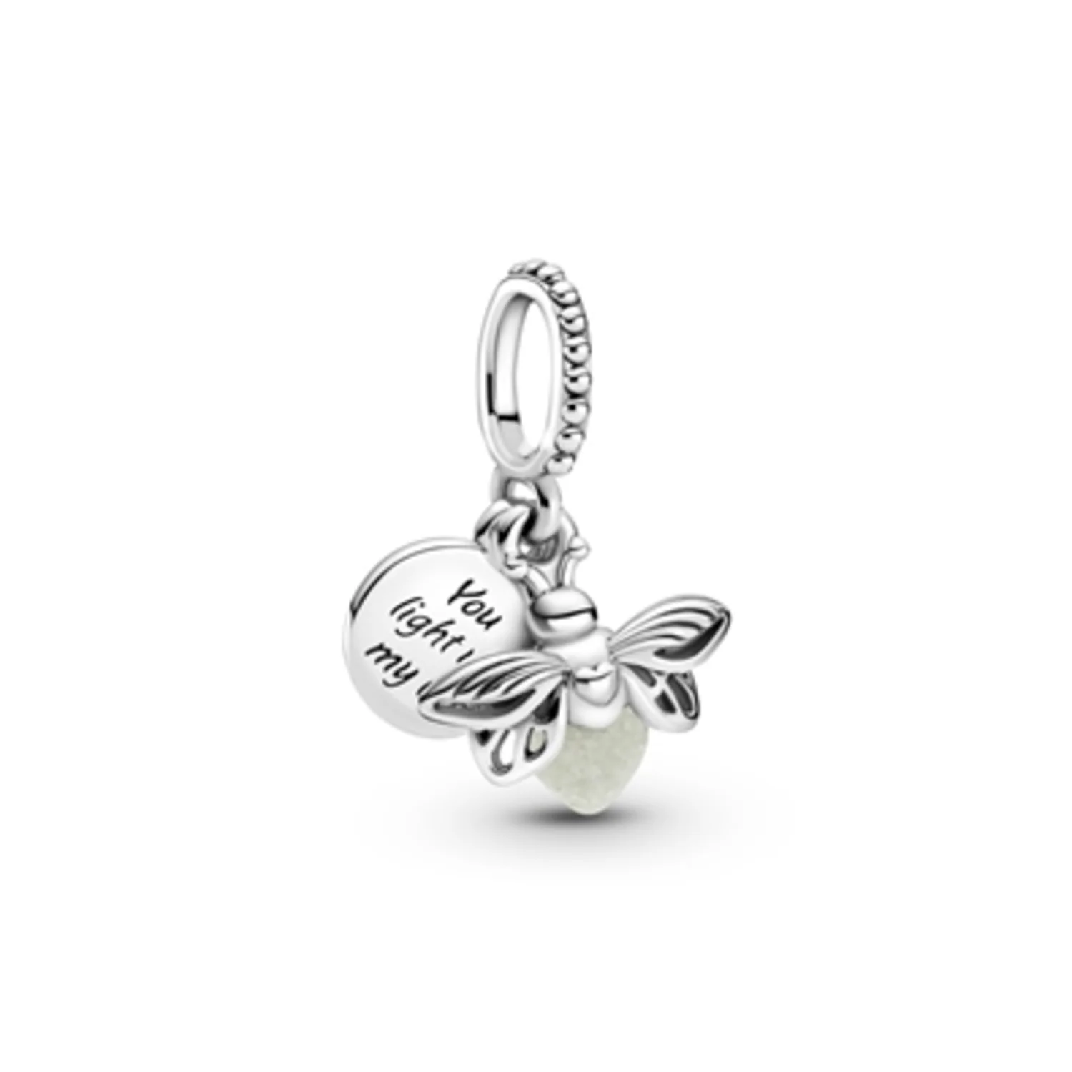 GLOW-IN-THE-DARK FIREFLY DANGLE CHARM