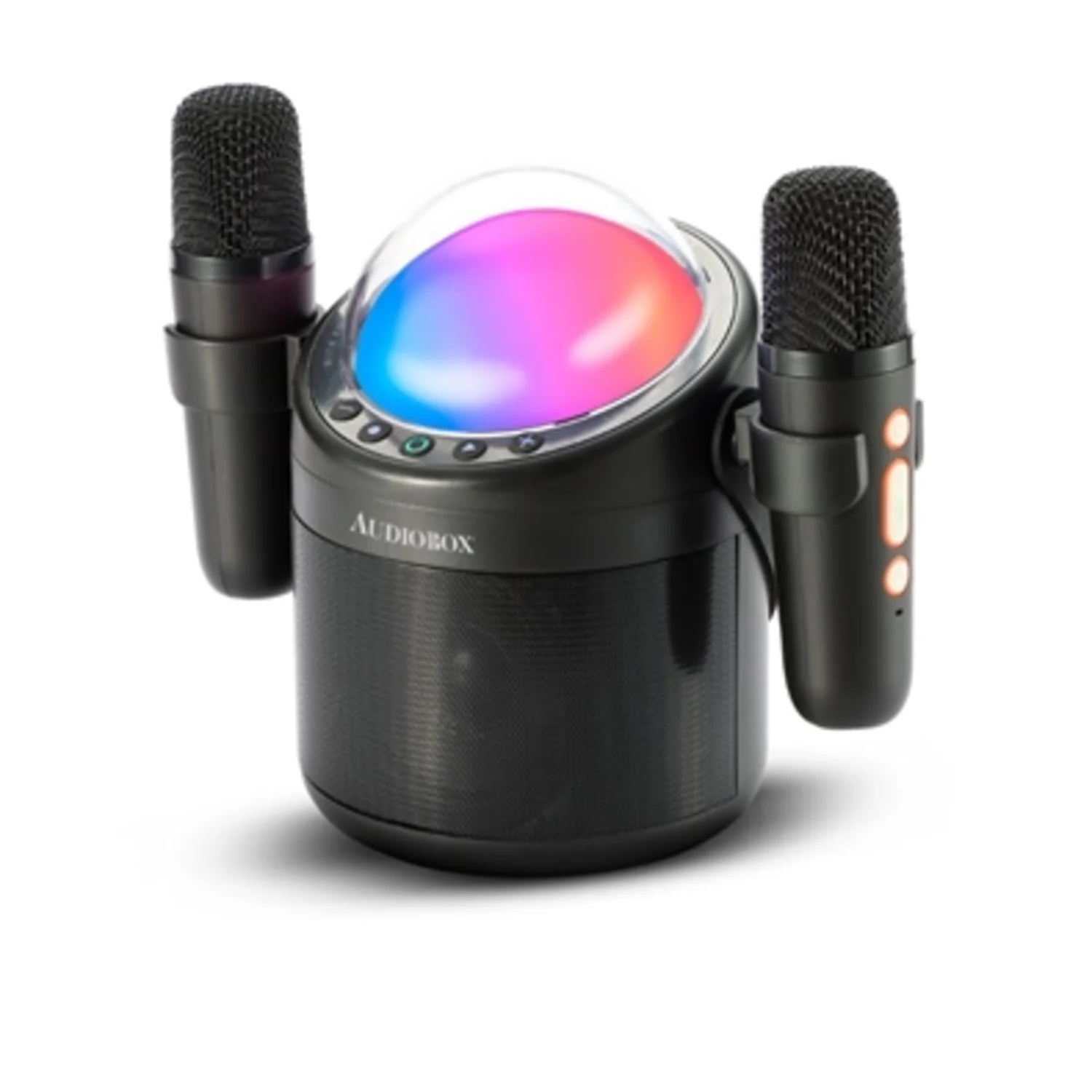 PARTY LIGHT KARAOKE SPEAKER W/ MICS