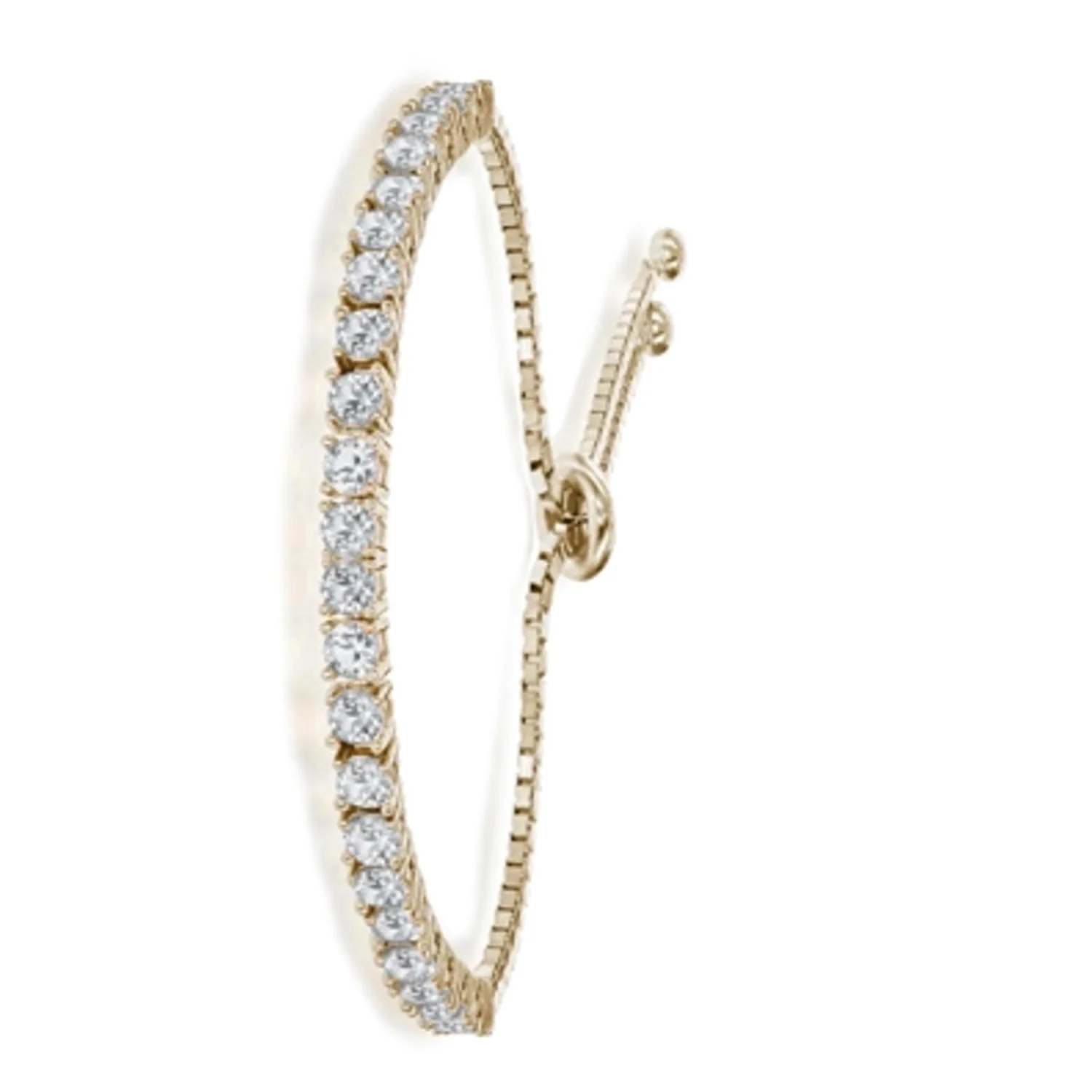 14K GOLD CLASSIC CHAIN BRACELET, 7"