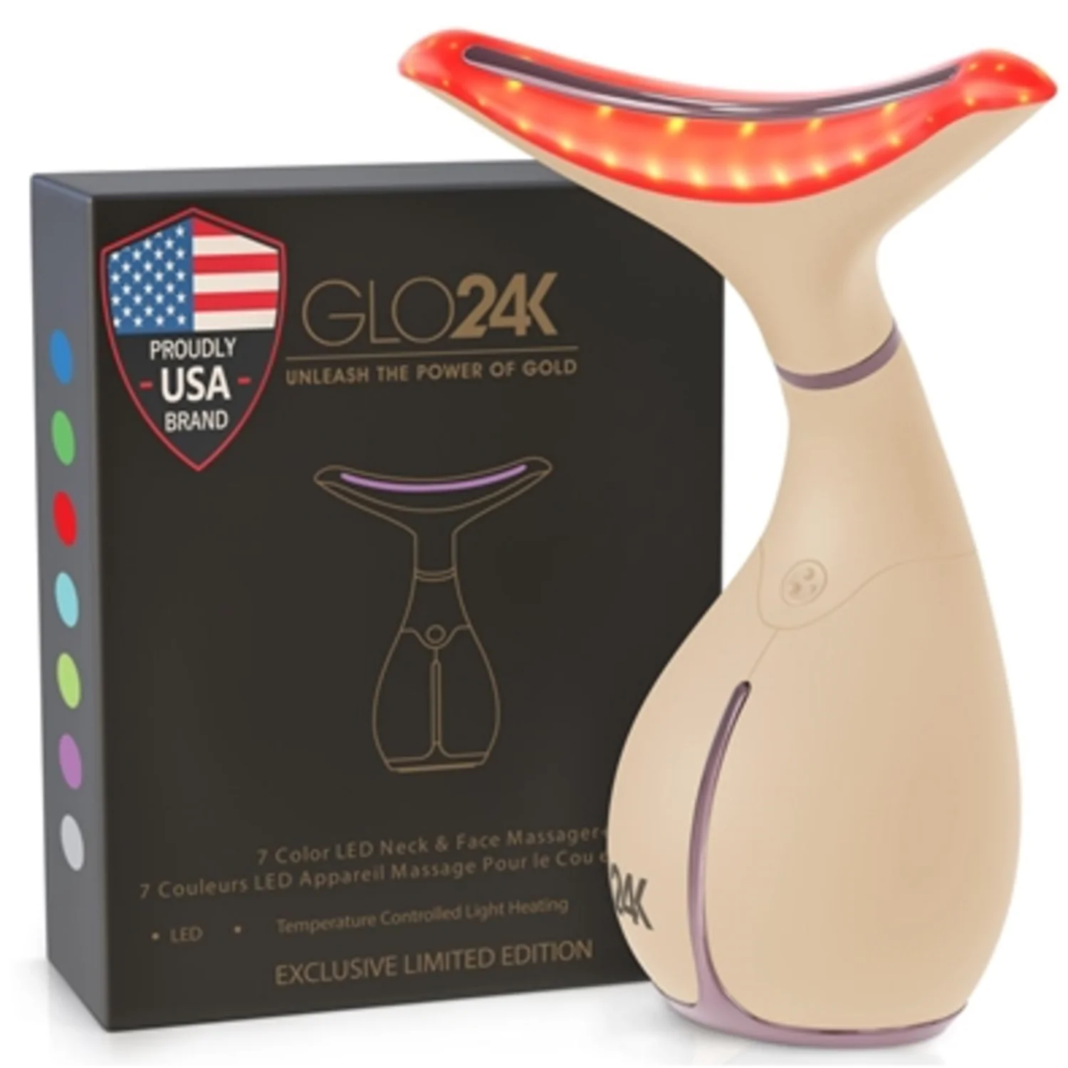 7 COLOR LED NECK AND FACE BEAUTY DEVICE