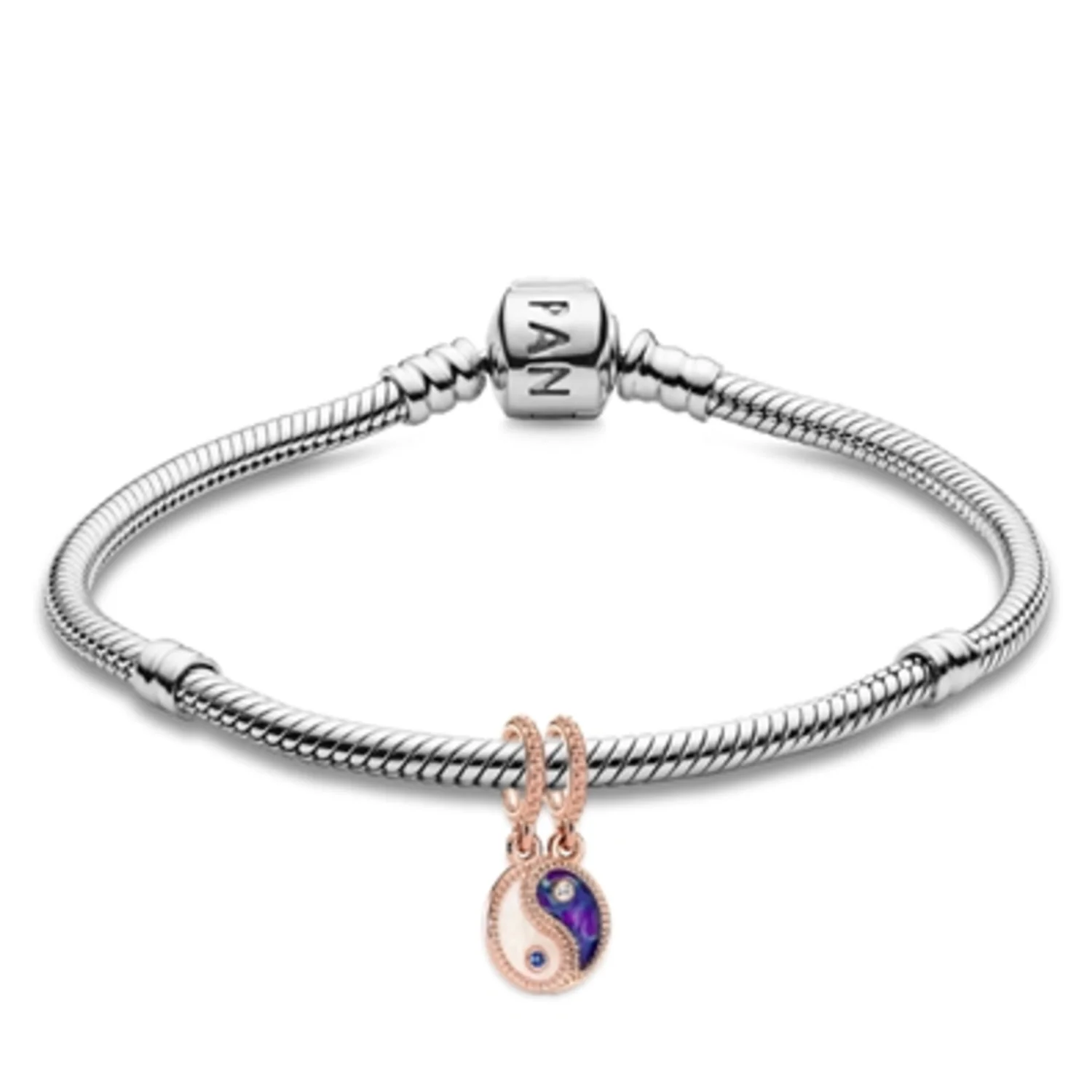 YIN-YANG BRACELET, 7.5"