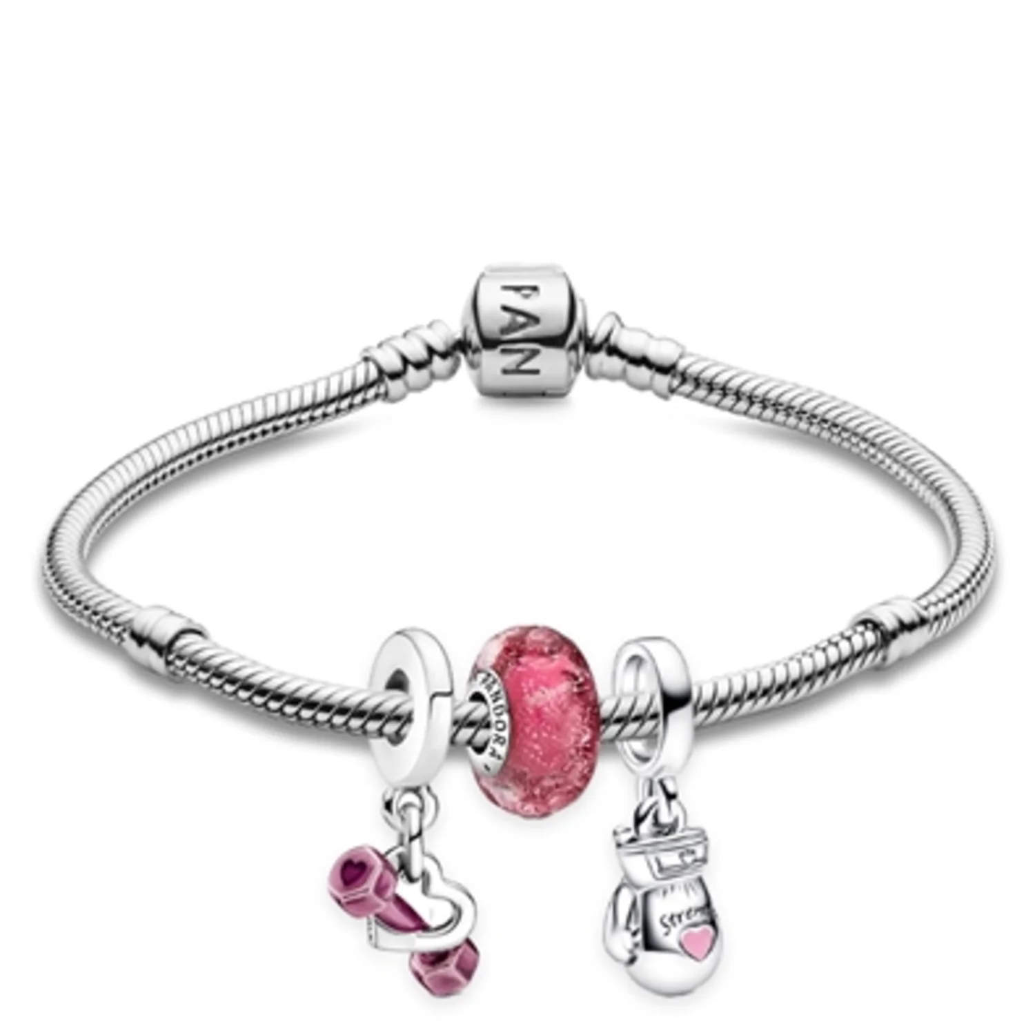 FIGHT LIKE A GIRL BRACELET, 7.5"