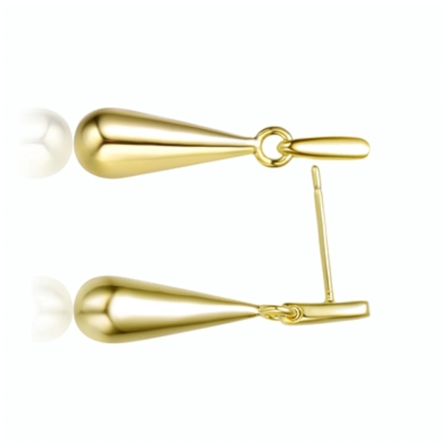 14K GOLD GRACEFUL DROP EARRINGS