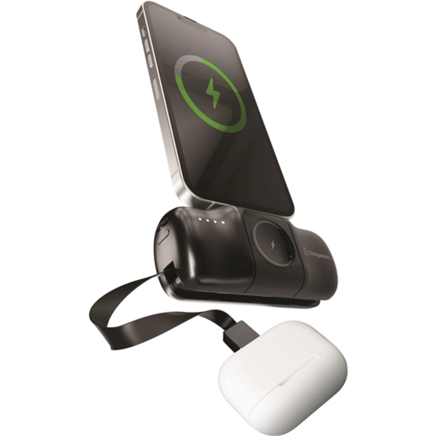 CAPSULE POWER BANK W/ BUILT IN C CABLE