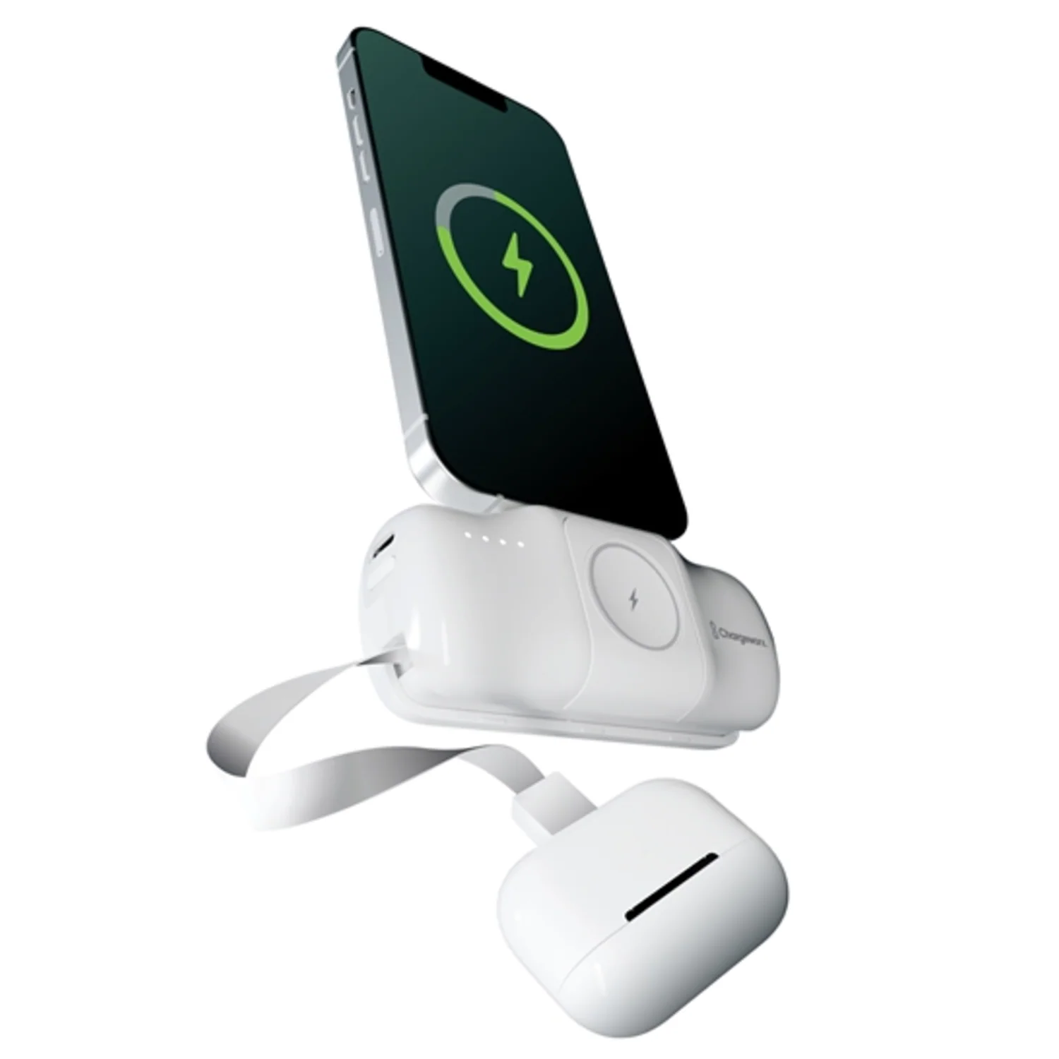 CAPSULE POWER BANK W/ BUILT IN C CABLE