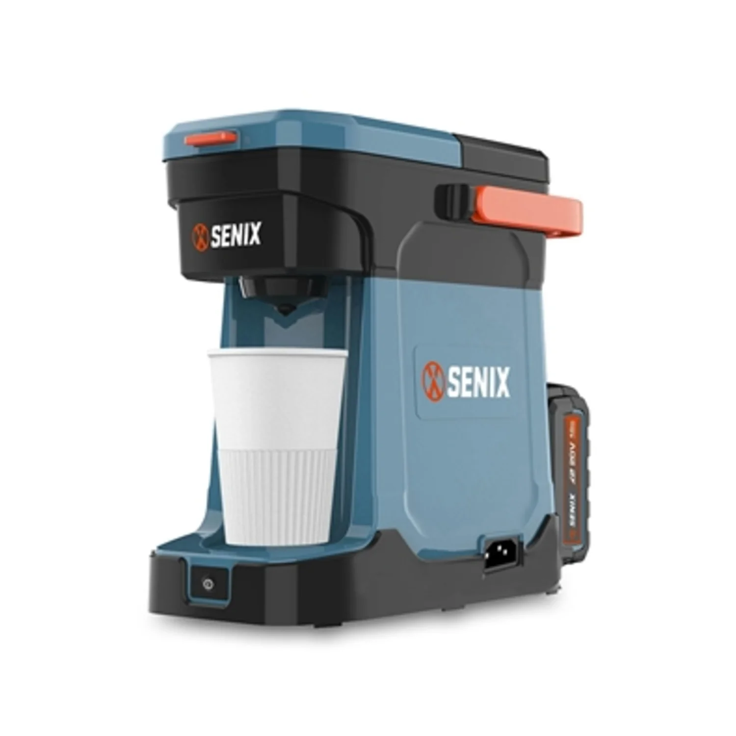 20V HYBRID COFFEE MAKER, BATTERY AND 2A CHARGER