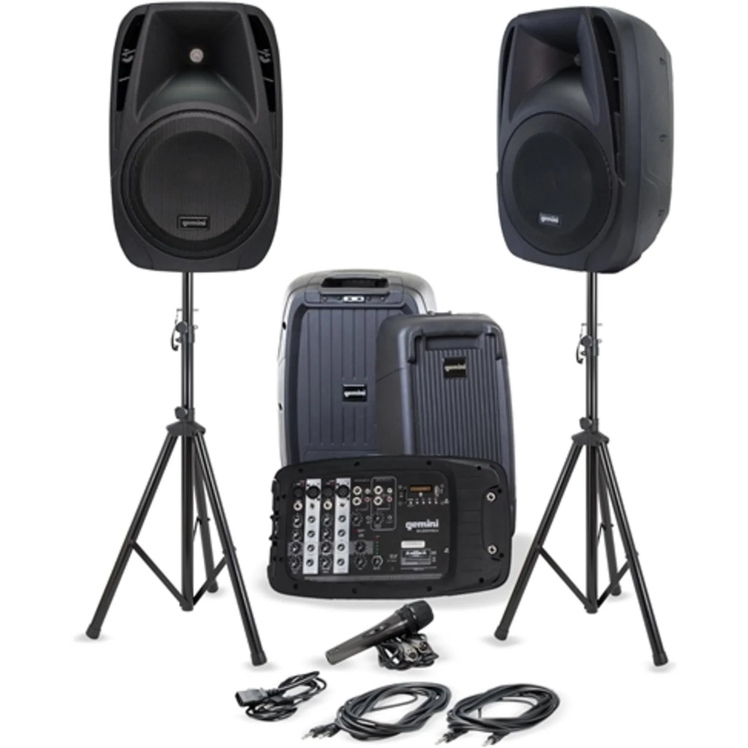 PROFESSIONAL PA SYSTEM, STANDS