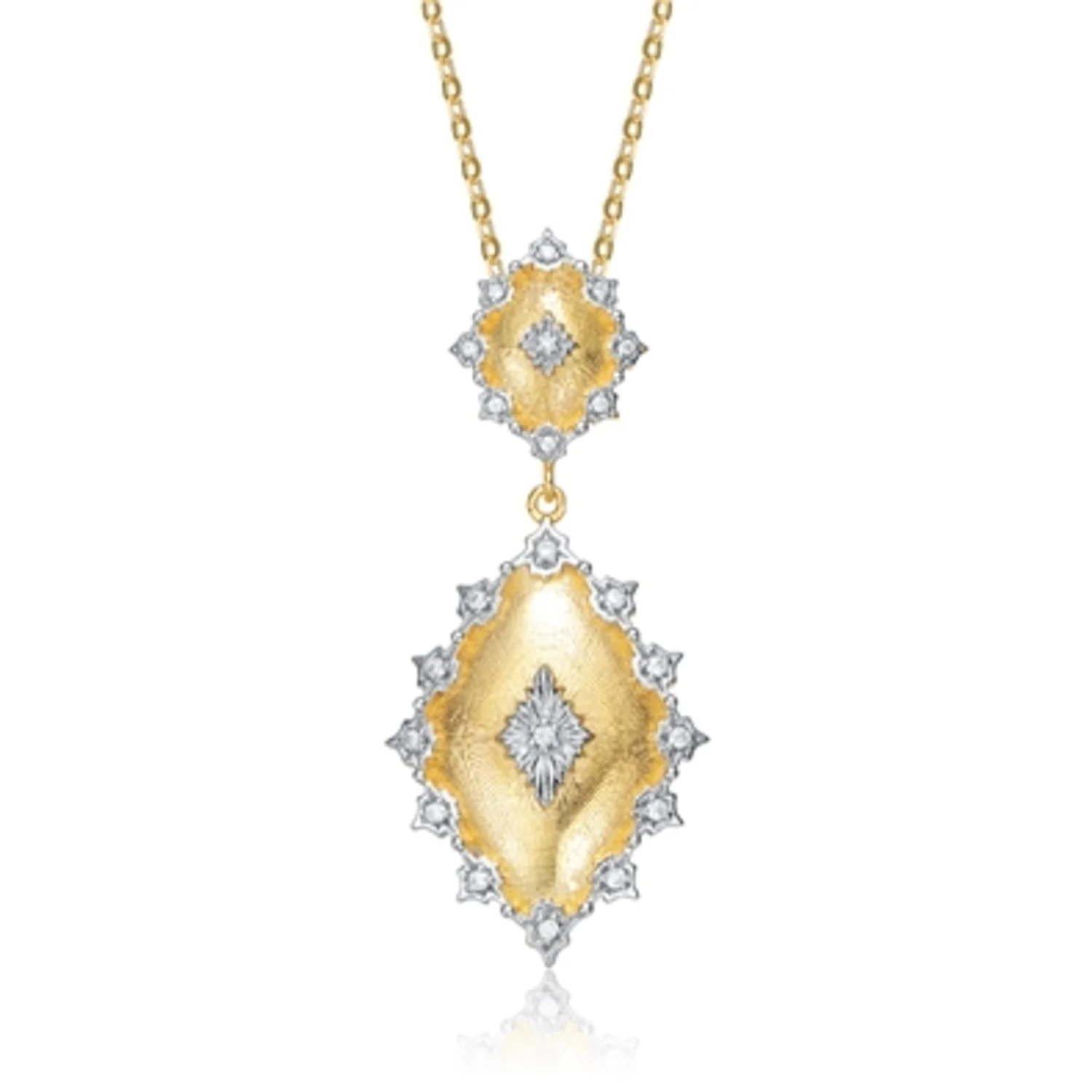 14K YELLOW GOLD MODERN CLASSIC NECKLACE, 18"