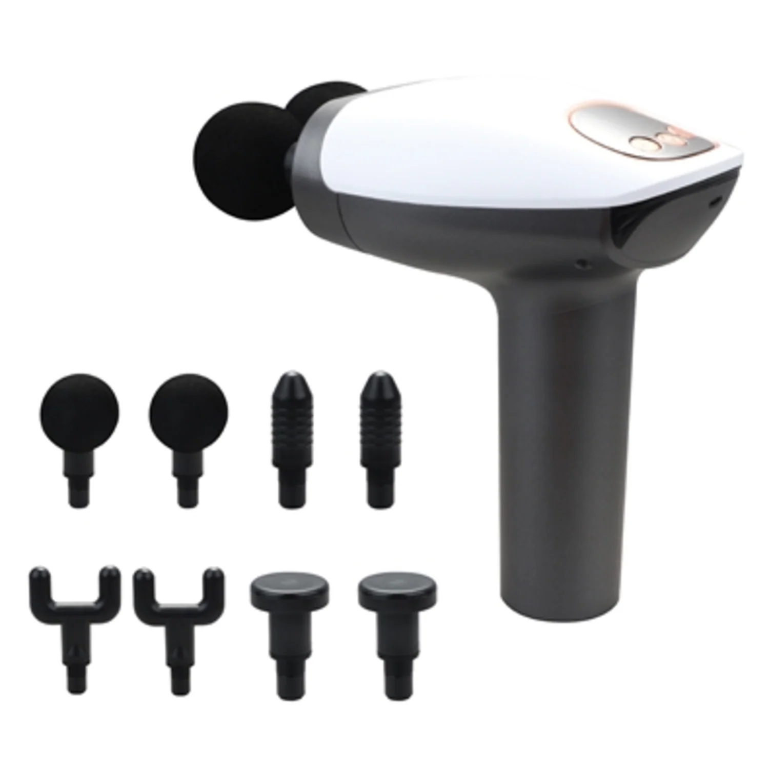 DUAL HEAD MASSAGE GUN W/ DISPLAY