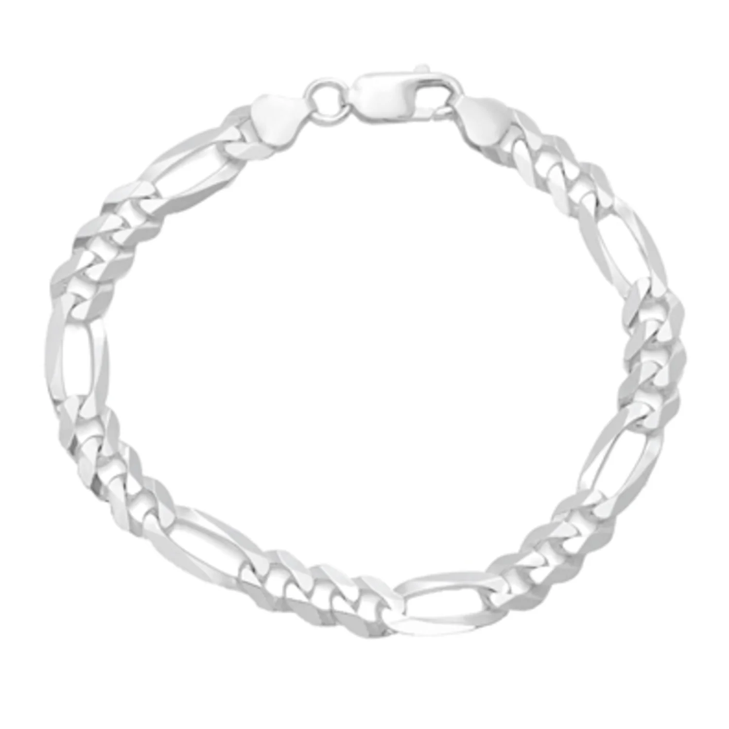 STERLING SILVER BULKY BRACELET 8 INCH, 8"