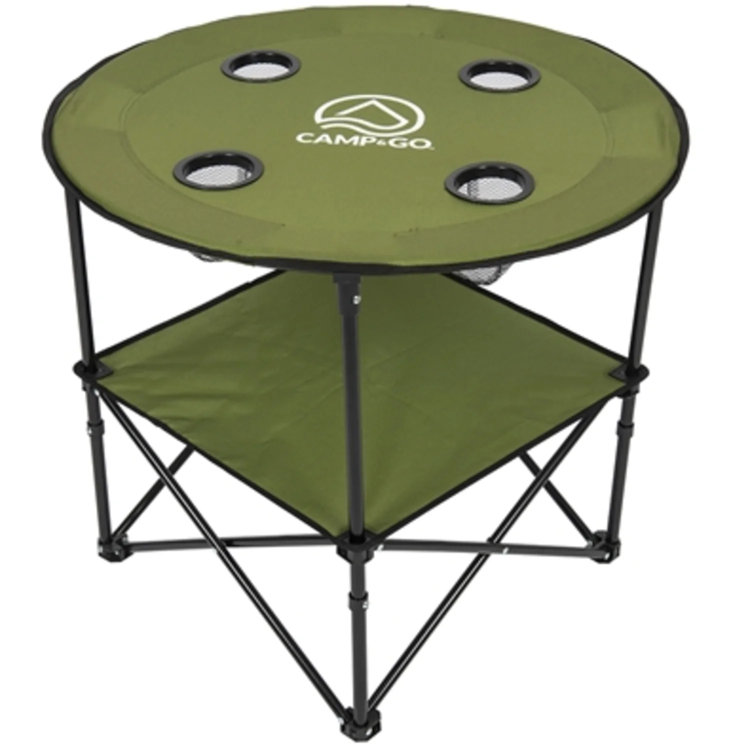 ROUND COMPACT FOLDING BEACH TABLE, 28"