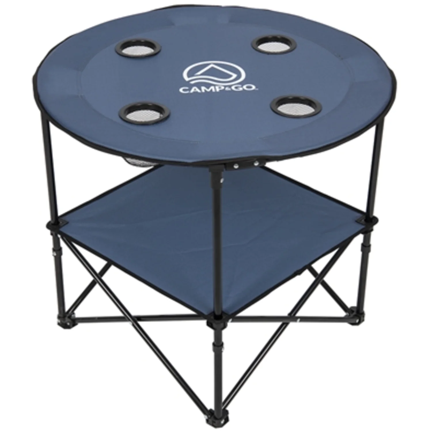 ROUND COMPACT FOLDING BEACH TABLE, 28"