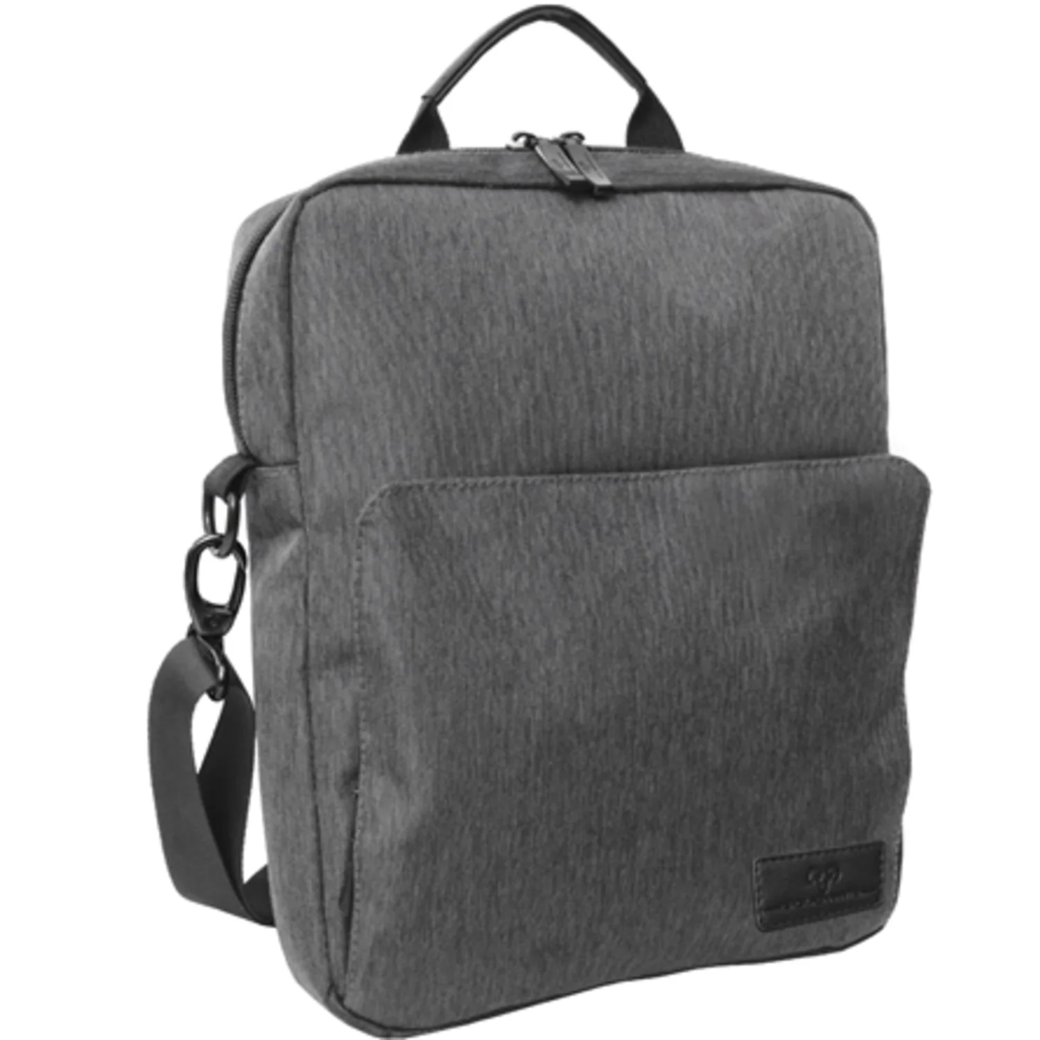 THE MESSENGER NYLON MESSENGER BAG, 12"