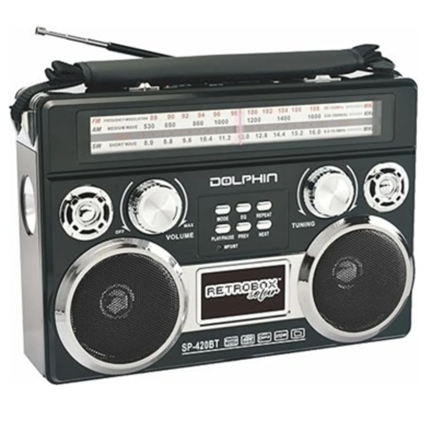 AM/FM/SW BLUETOOTH SOLAR RADIO