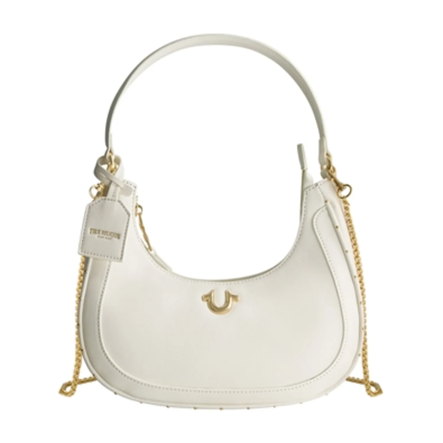ZIP TOP CRESCENT HOBO BAG