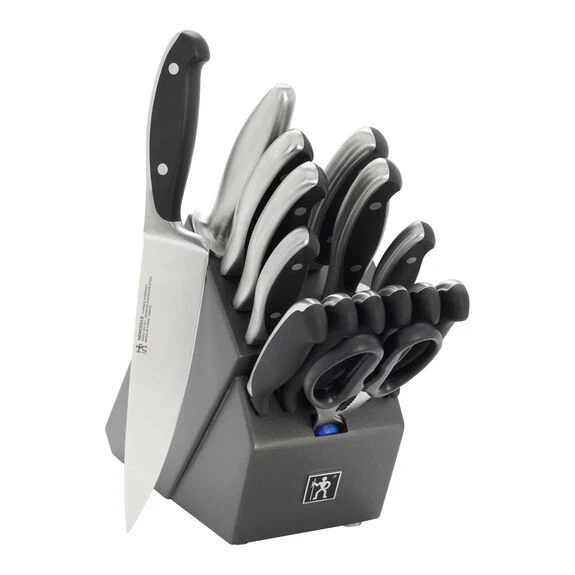 HENCKELS FORGED SYNERGY 16PC EAST MEETS WEST KNIFE BLOCK SET