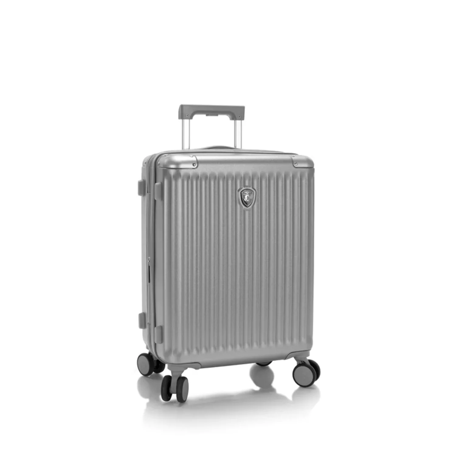 HEYS LUXE 100% PC 21" CARRY-ON LUGGAGE - SILVER - Image 2