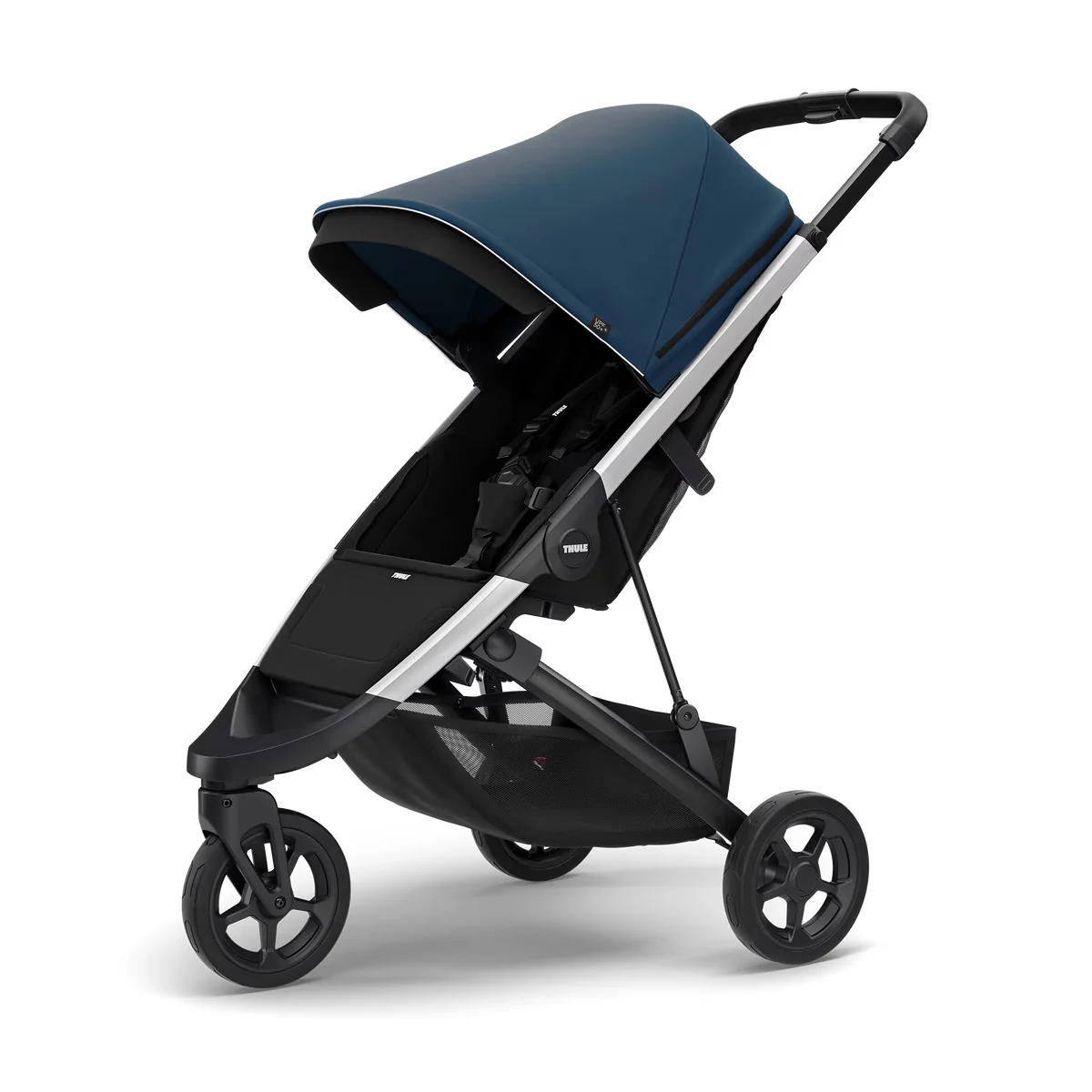THULE SPRING CITY STOLLER - ALUMINUM AND MAJOLICA BLUE