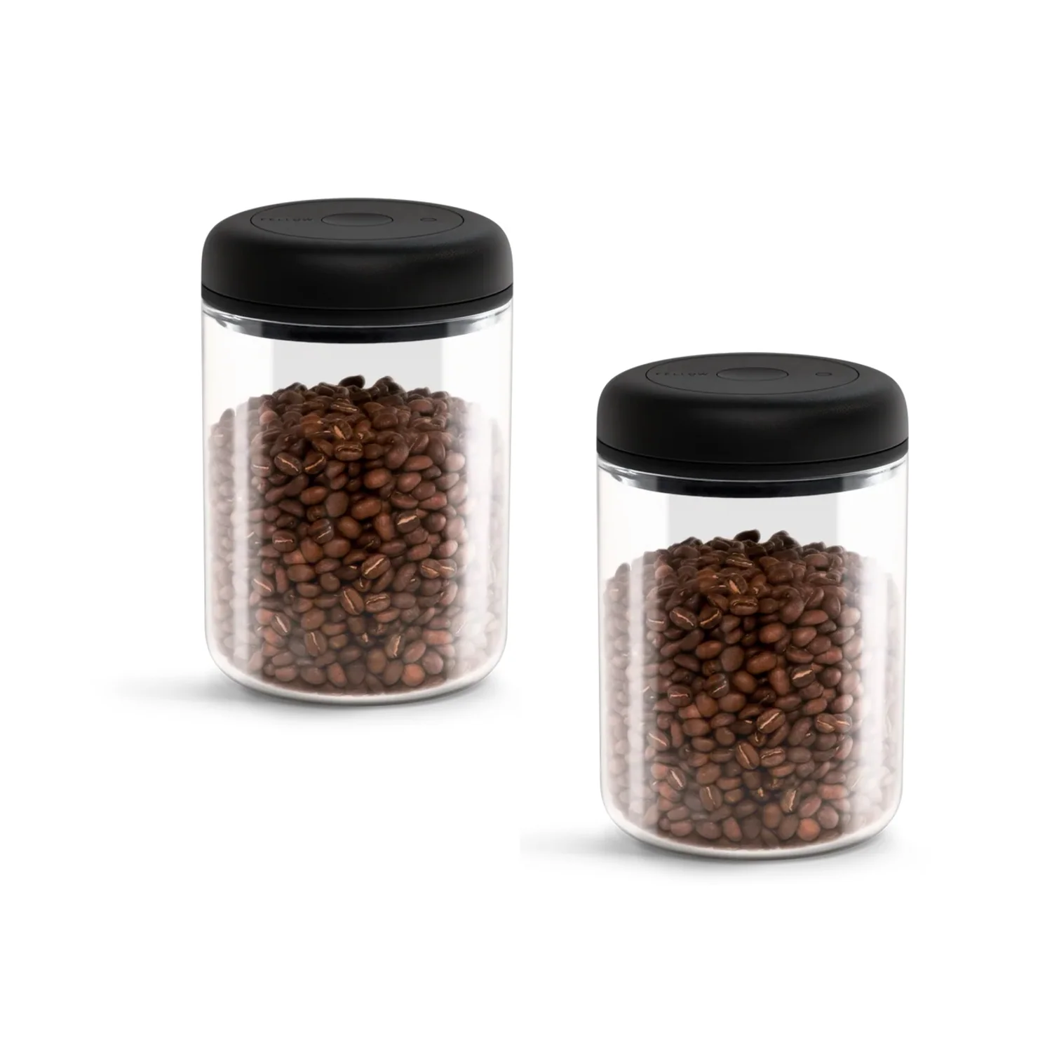FELLOW ATMOS 1.2L VACUUM CANISTER - CLEAR GLASS - SET OF 2 - Image 2