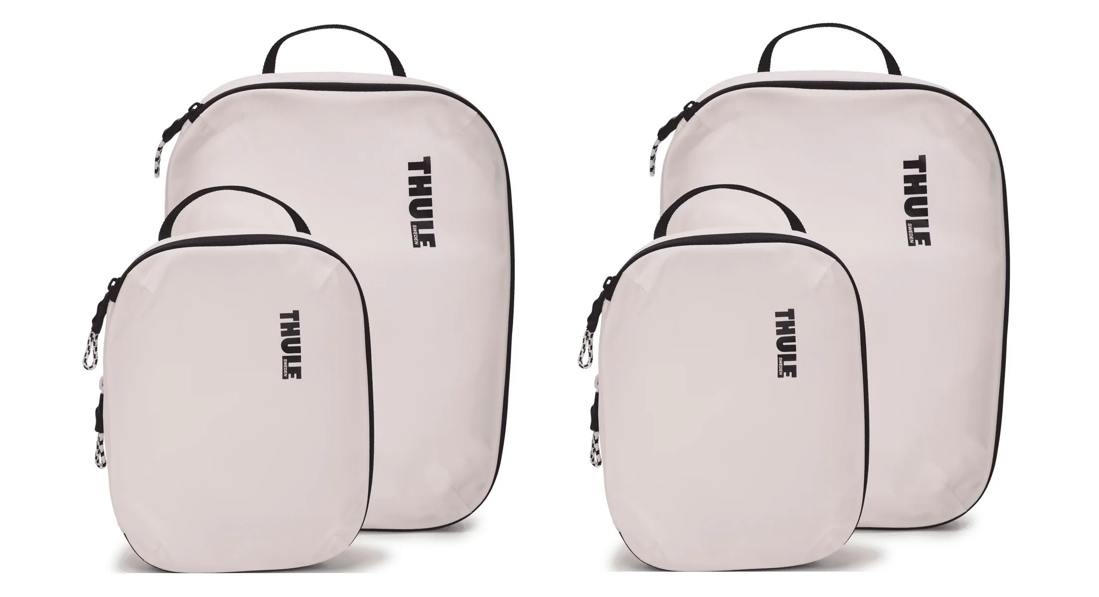 THULE COMPRESSION PACKING CUBE SET - 2 PACK - WHITE