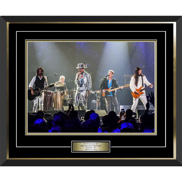 FRAMEWORTH THE TRAGICALLY HIP FRAMED 16 X 20 INCH BAND PHOTO