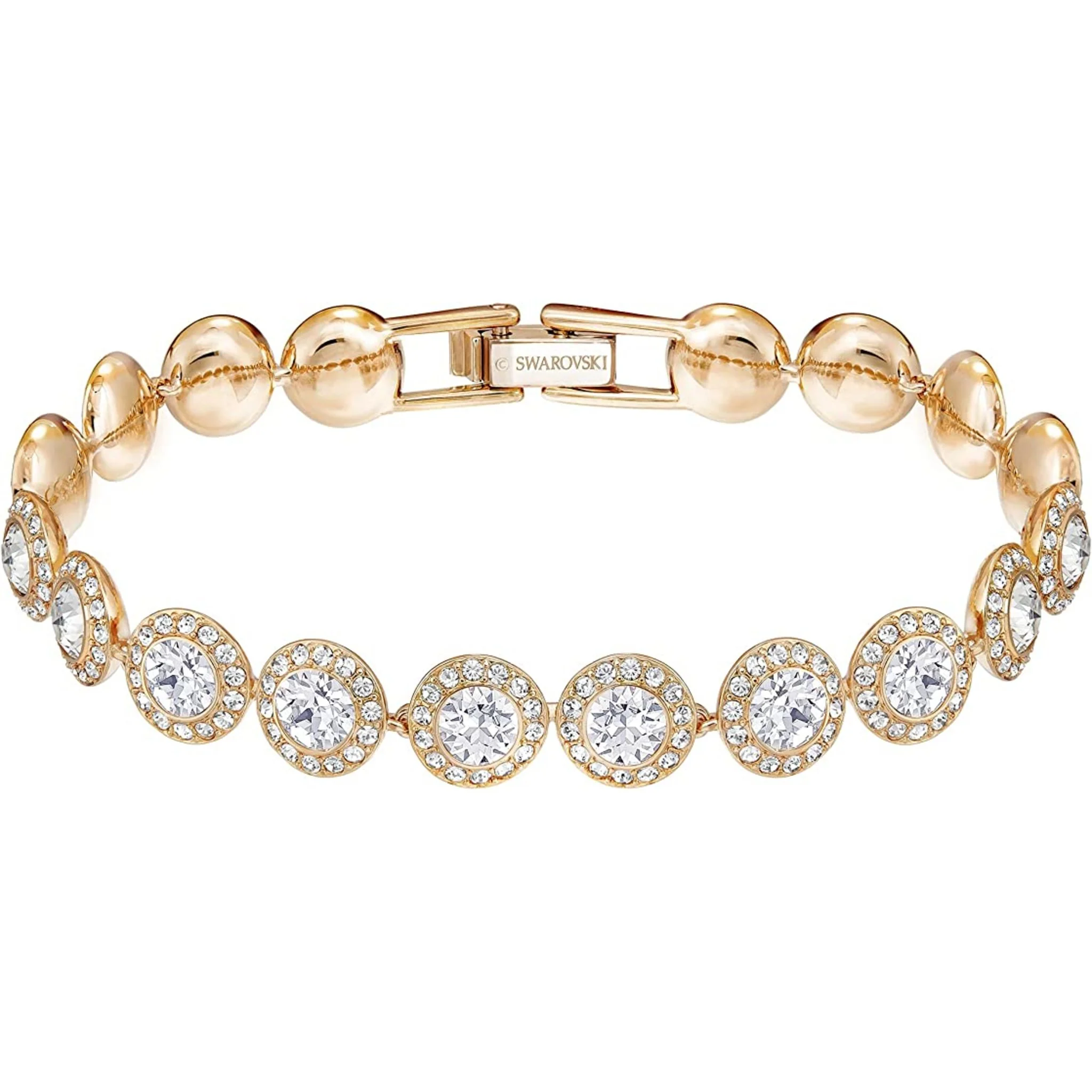 SWAROVSKI ANGELIC BRACELET - WHITE, ROSE GOLD - Image 2