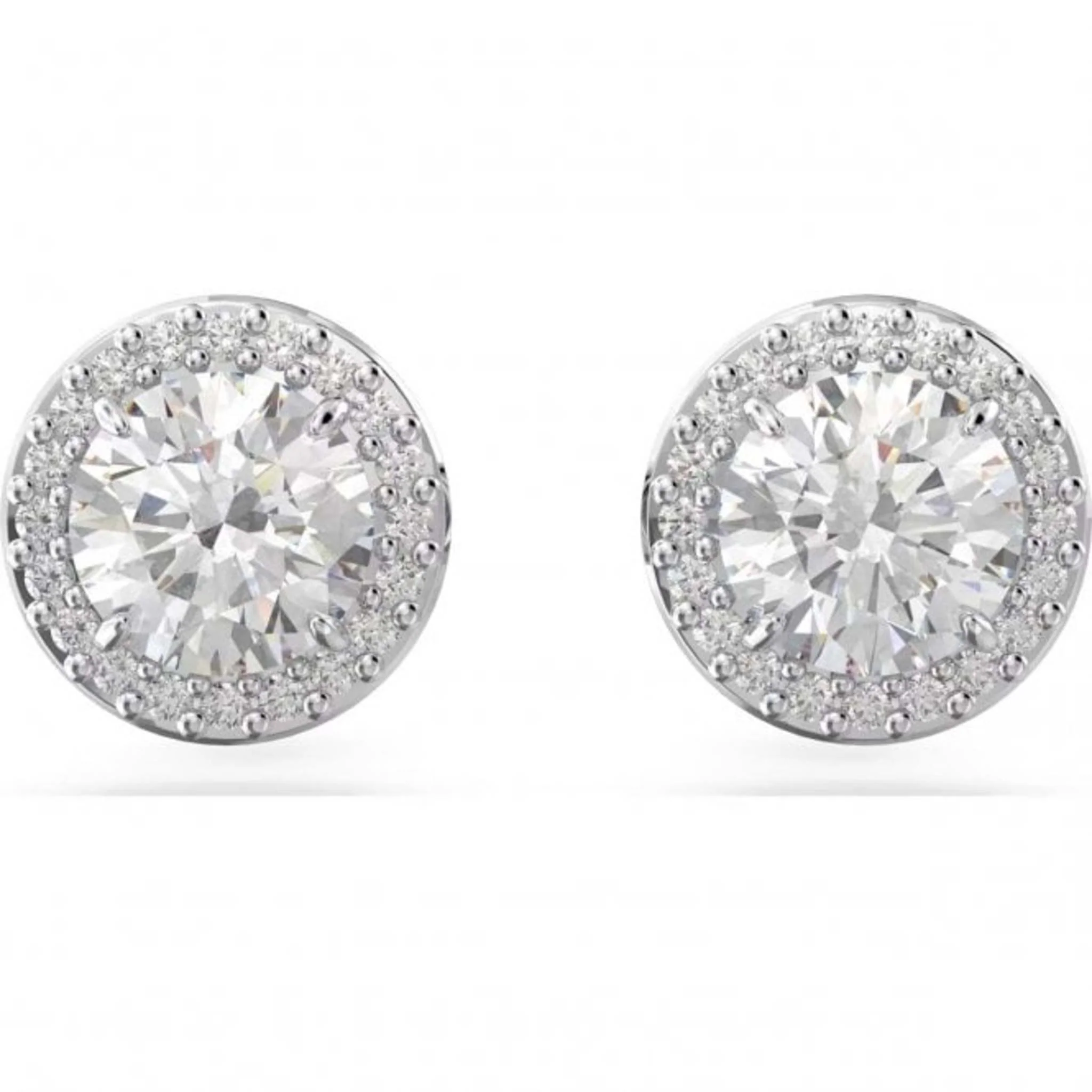 SWAROVSKI CONSTELLA STUD PAVE PIERCED EARRINGS - Image 2
